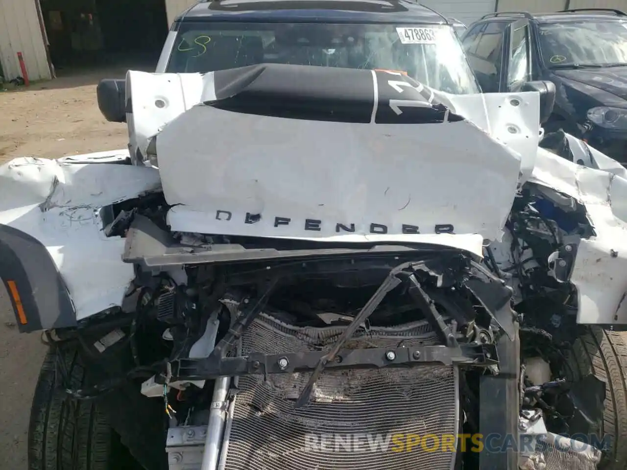 7 Photograph of a damaged car SALE9EEU3L2026310 LAND ROVER DEFENDER 2020