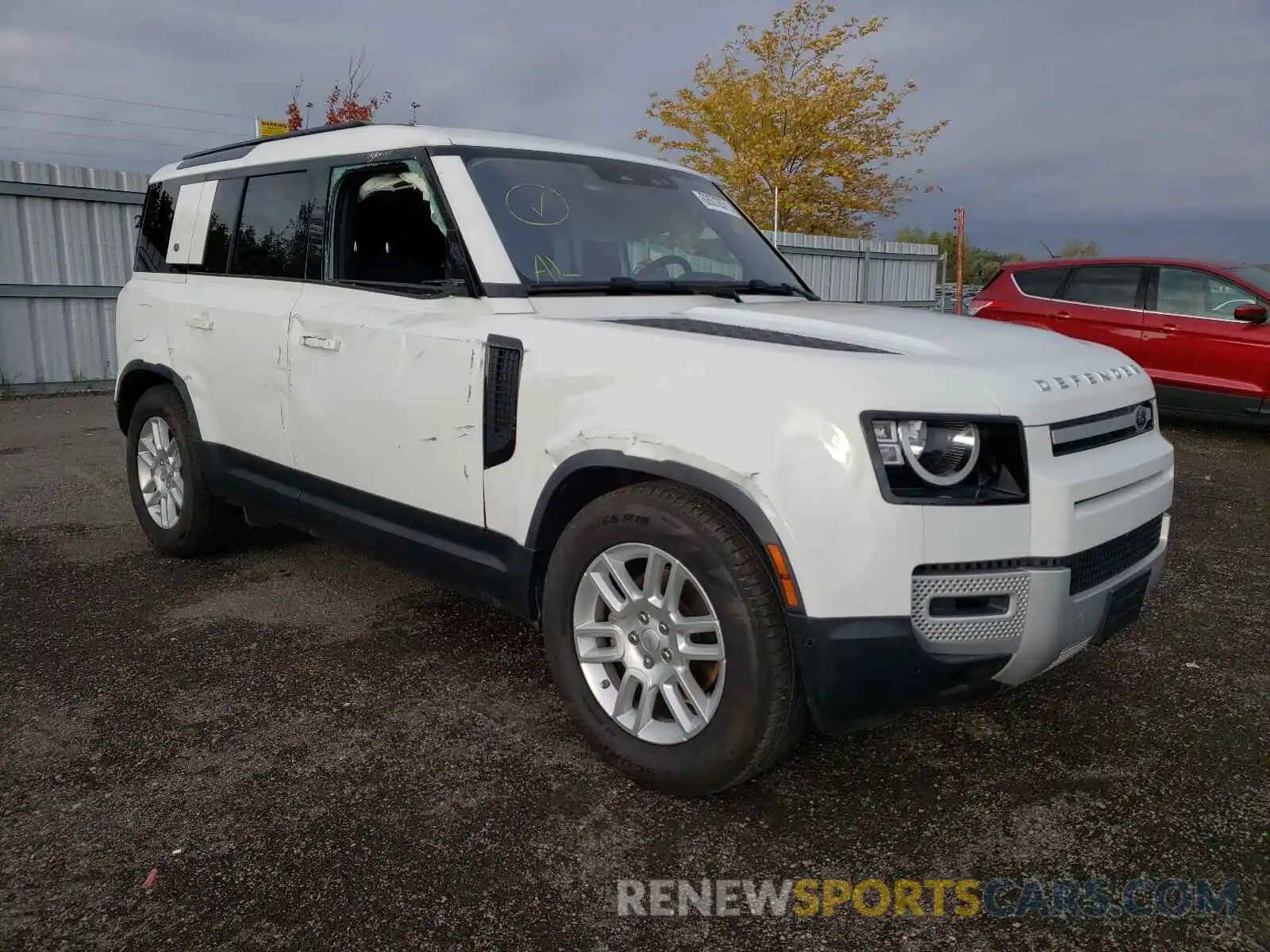 1 Photograph of a damaged car SALEJ7EX4L2006581 LAND ROVER DEFENDER 2020