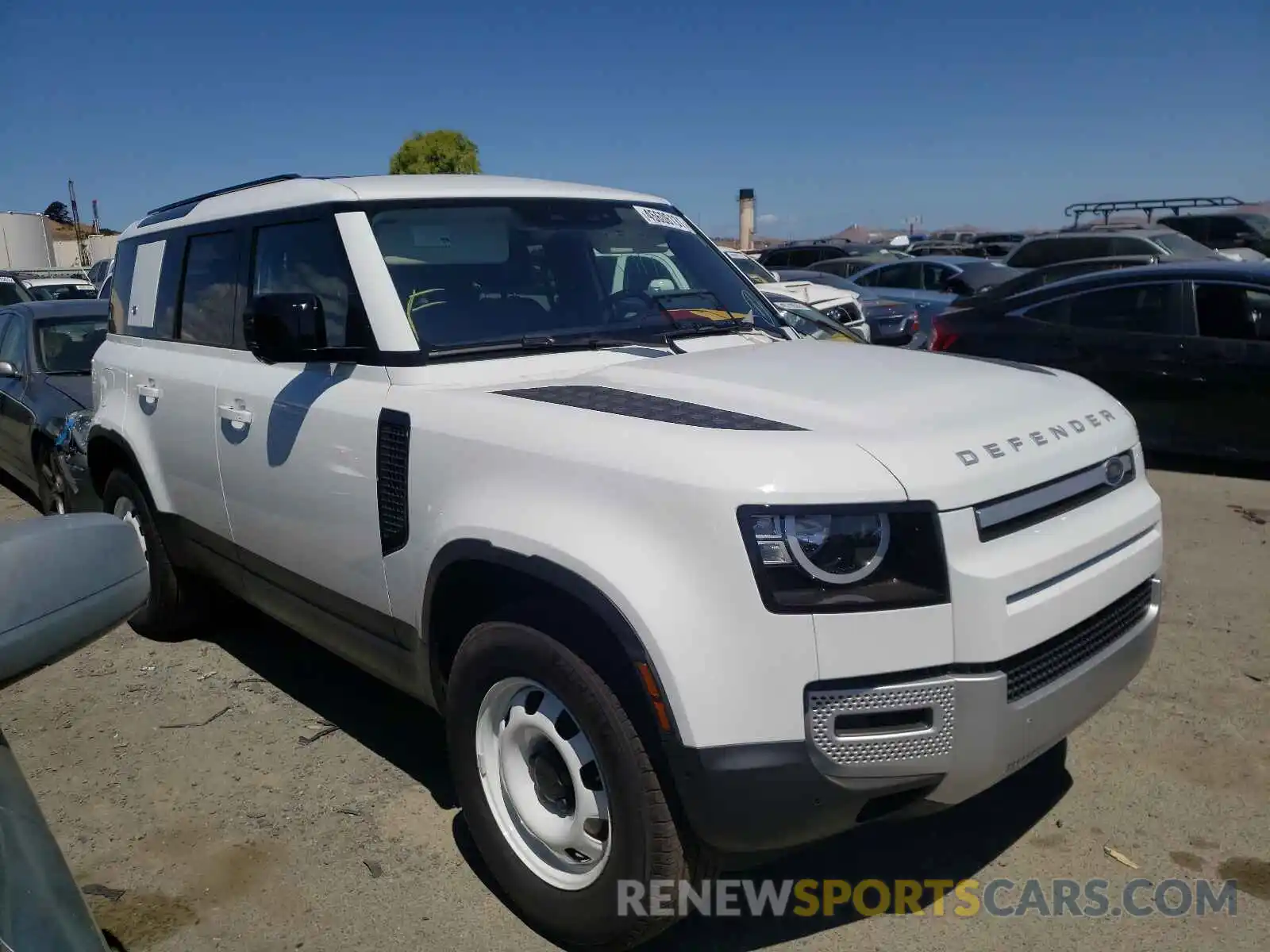 9 Photograph of a damaged car SALEJ7EX6L2016352 LAND ROVER DEFENDER 2020