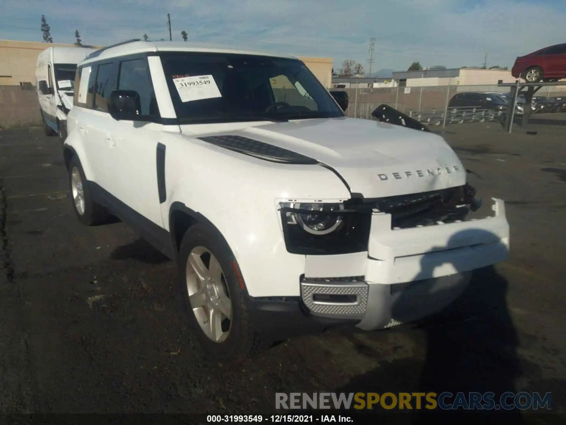 1 Photograph of a damaged car SALEJEEX7L2021404 LAND ROVER DEFENDER 2020