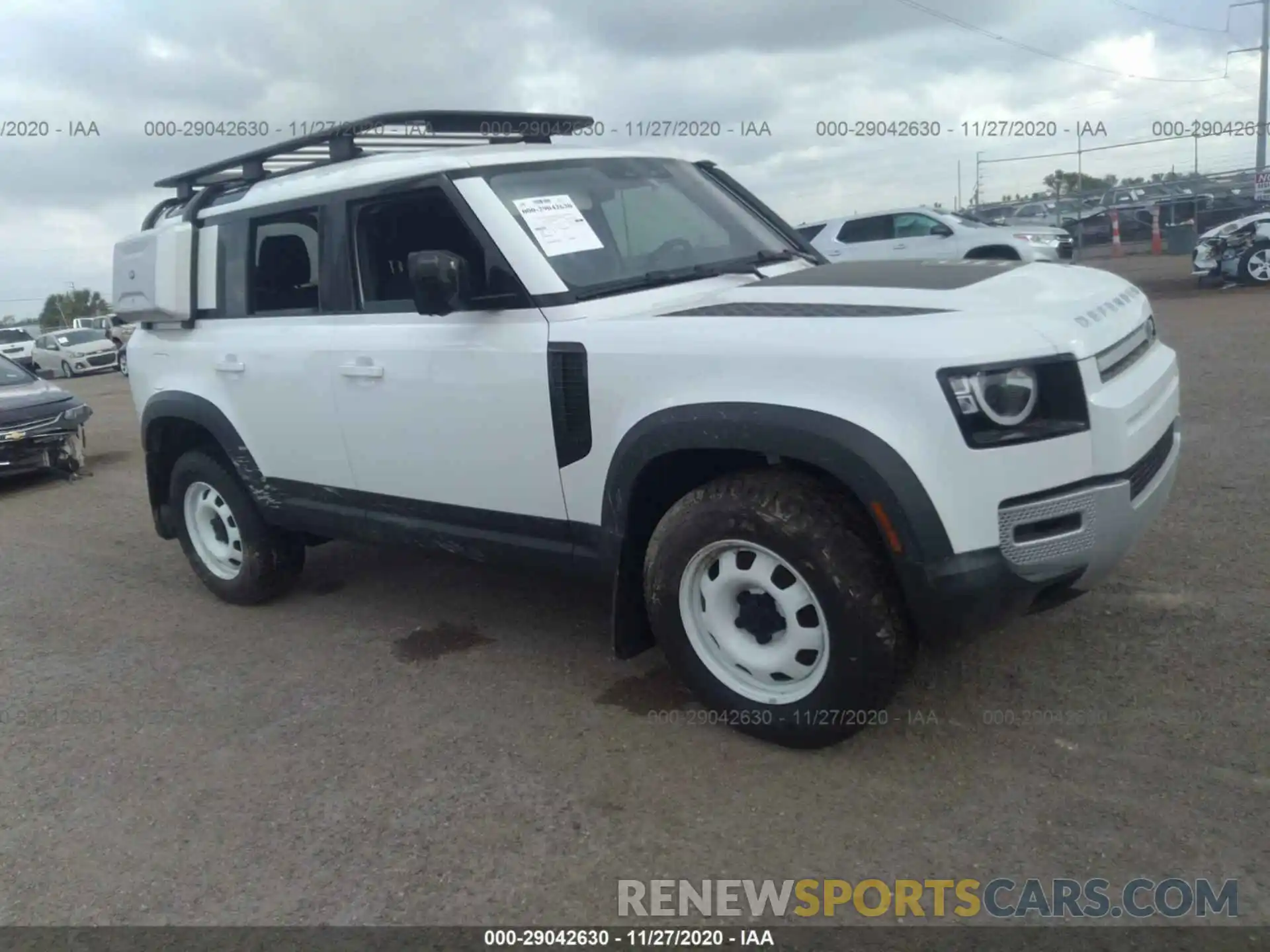 1 Photograph of a damaged car SALEK7EX5L2015464 LAND ROVER DEFENDER 2020