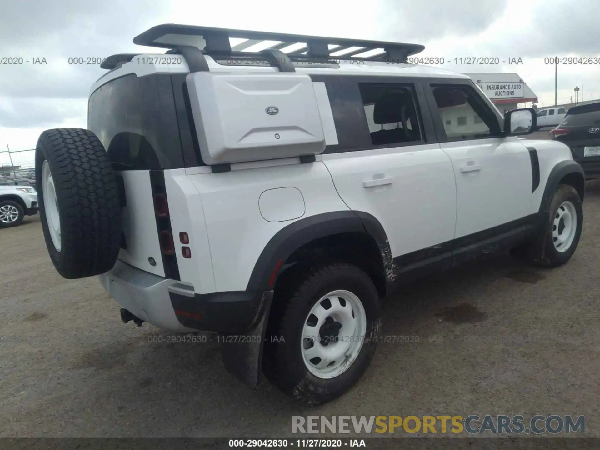 4 Фотография поврежденного автомобиля SALEK7EX5L2015464 LAND ROVER DEFENDER 2020