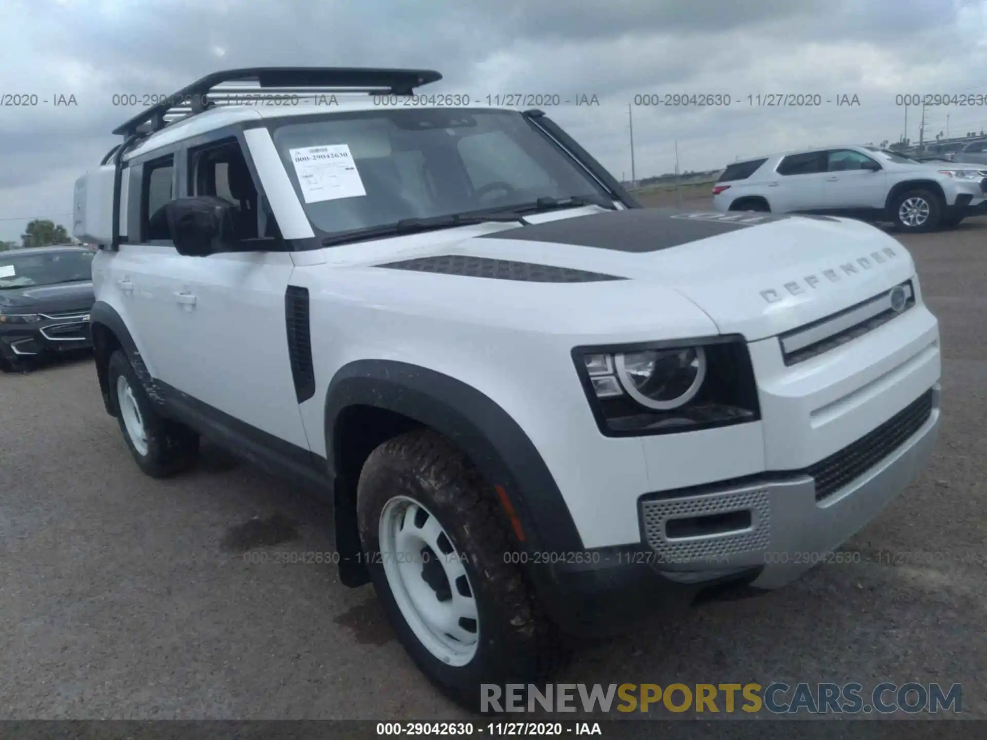 6 Photograph of a damaged car SALEK7EX5L2015464 LAND ROVER DEFENDER 2020