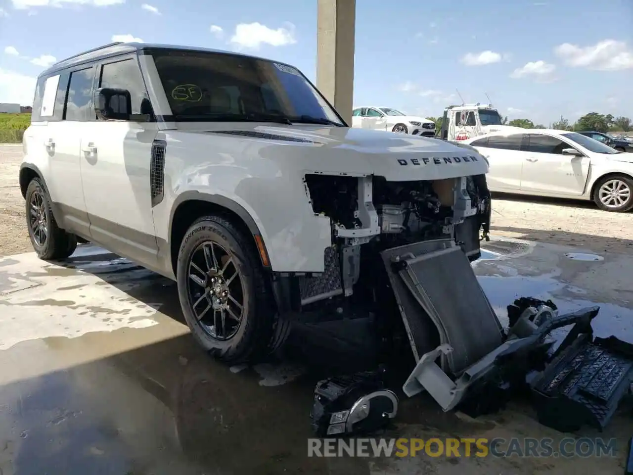 1 Photograph of a damaged car SALEK7EXXL2017288 LAND ROVER DEFENDER 2020