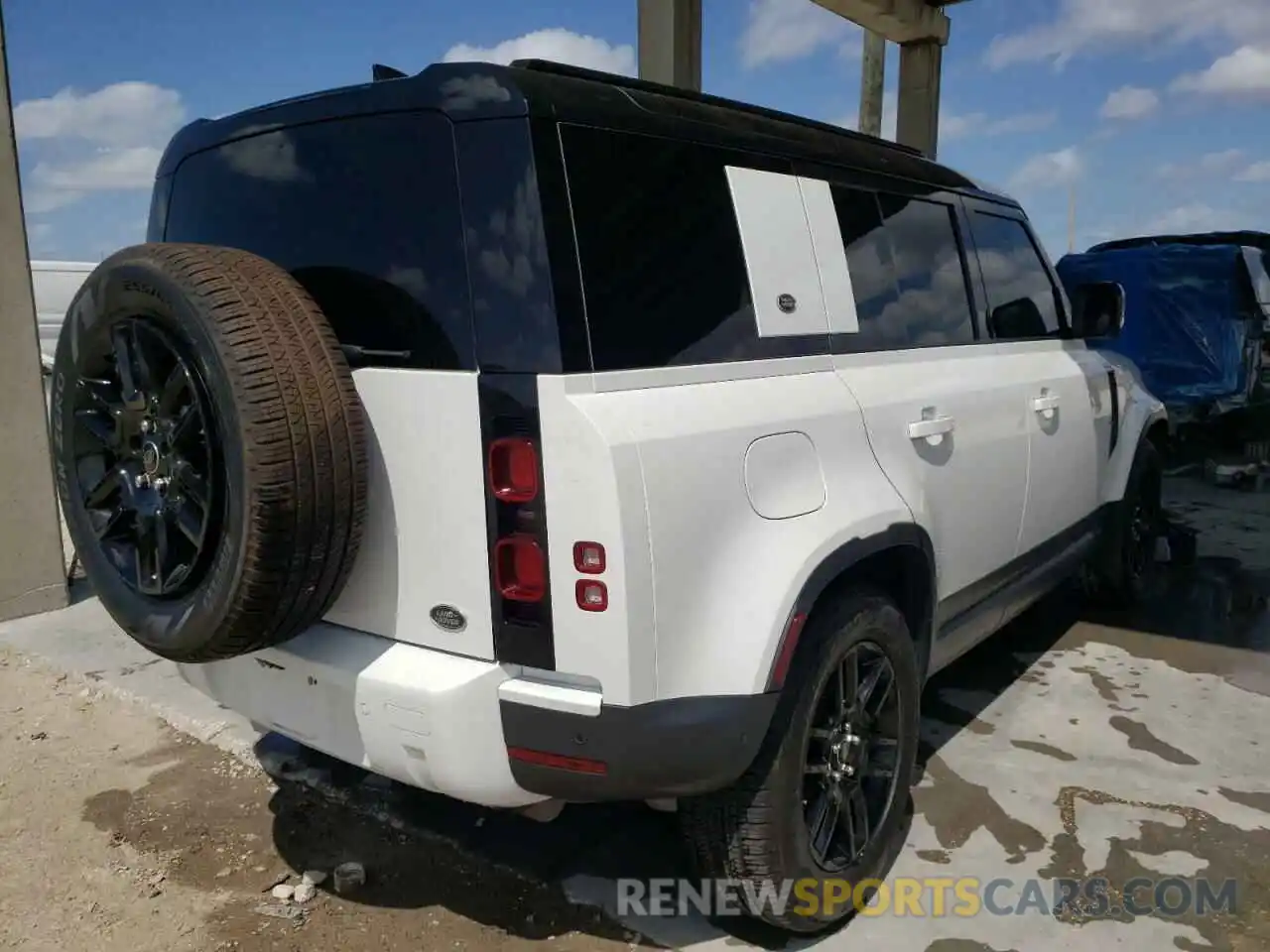 4 Photograph of a damaged car SALEK7EXXL2017288 LAND ROVER DEFENDER 2020