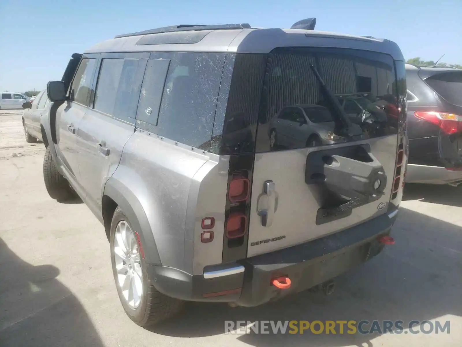 3 Photograph of a damaged car SALEKEEX2L2007343 LAND ROVER DEFENDER 2020