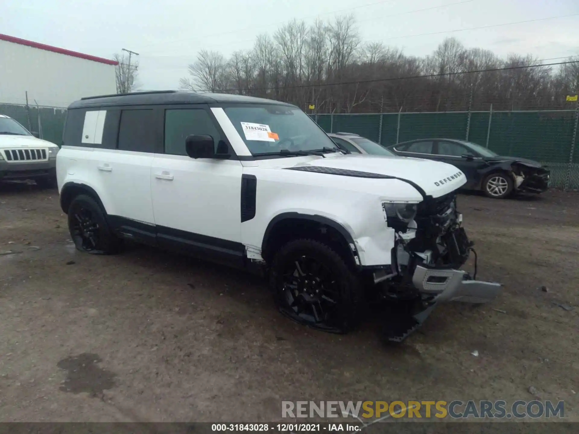 1 Photograph of a damaged car SALEP7EU5L2033051 LAND ROVER DEFENDER 2020