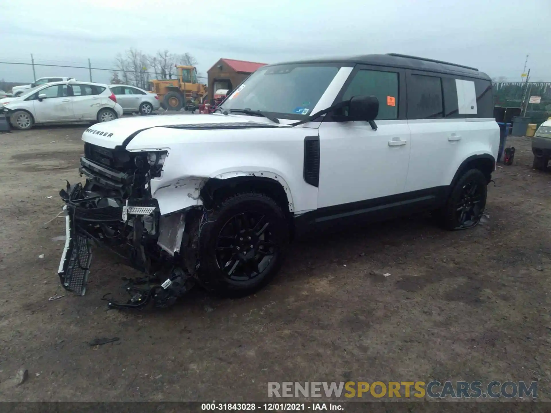 2 Photograph of a damaged car SALEP7EU5L2033051 LAND ROVER DEFENDER 2020