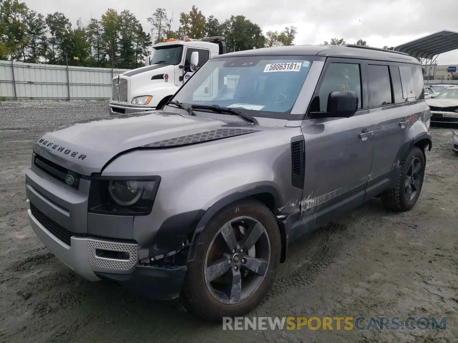 2 Фотография поврежденного автомобиля SALEPEEU0L2020440 LAND ROVER DEFENDER 2020