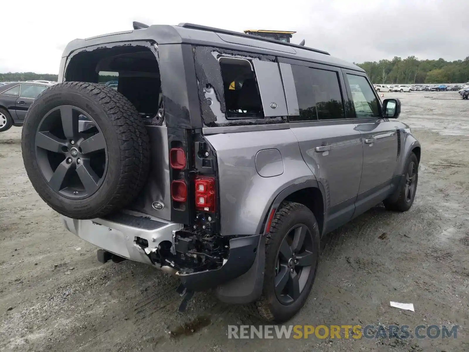 4 Фотография поврежденного автомобиля SALEPEEU0L2020440 LAND ROVER DEFENDER 2020