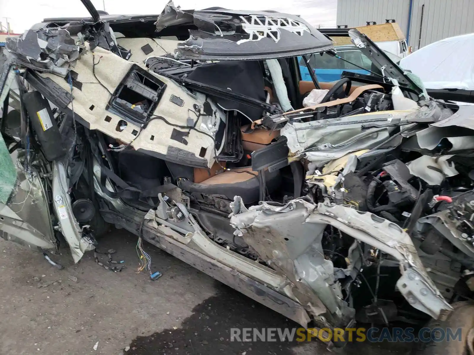 9 Photograph of a damaged car SALEX7EU4L2033834 LAND ROVER DEFENDER 2020