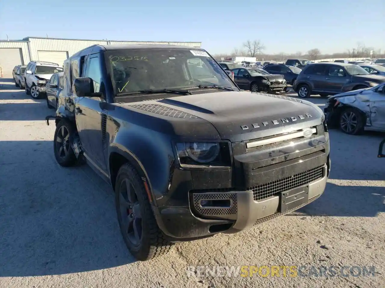 1 Photograph of a damaged car SALEX7EU5L2032515 LAND ROVER DEFENDER 2020