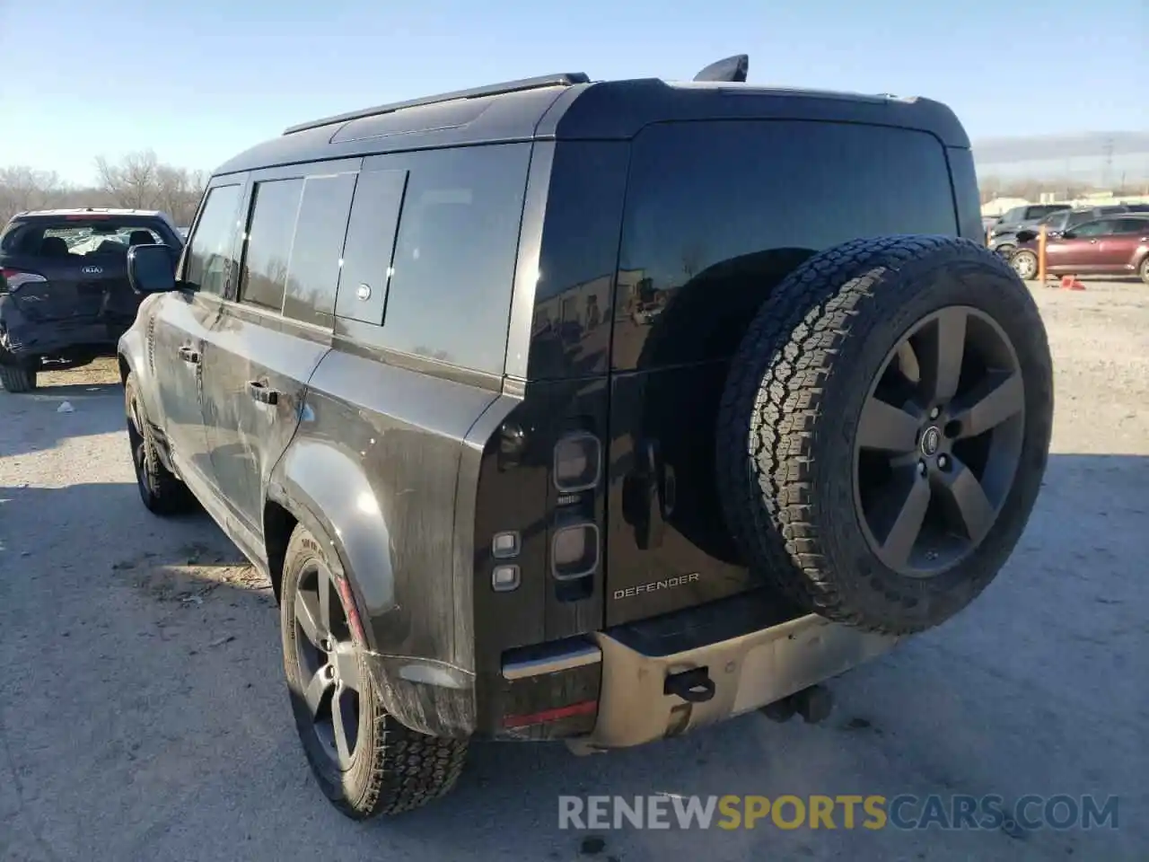 3 Photograph of a damaged car SALEX7EU5L2032515 LAND ROVER DEFENDER 2020