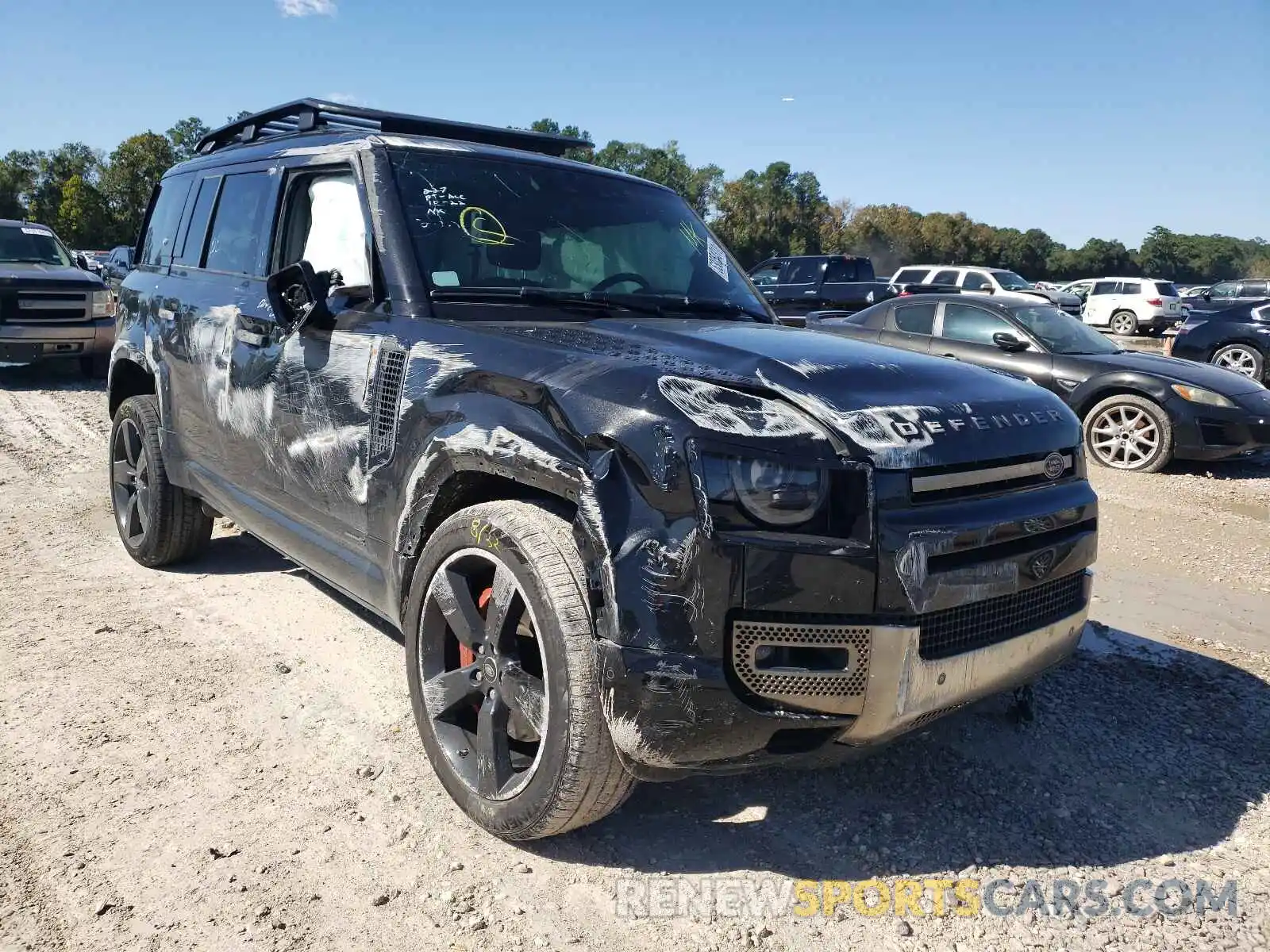 1 Photograph of a damaged car SALEXEEU4L2032123 LAND ROVER DEFENDER 2020