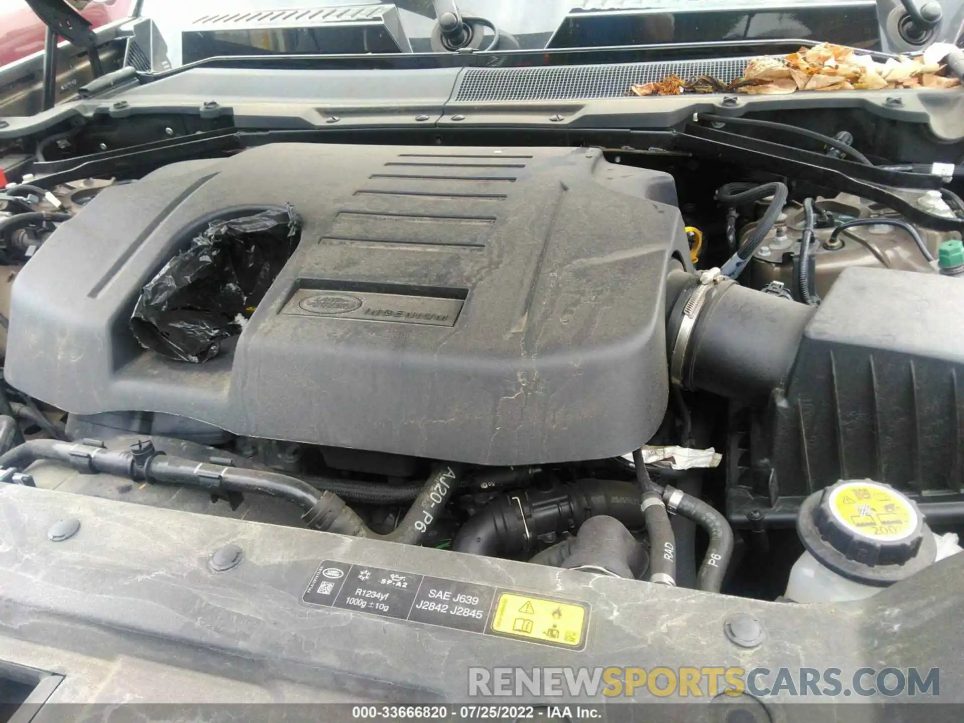 10 Photograph of a damaged car SALEXEEU6L2032365 LAND ROVER DEFENDER 2020