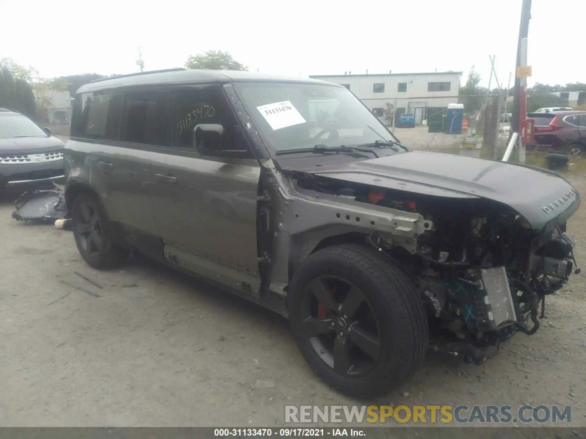 1 Photograph of a damaged car SALEXEEU7L2030530 LAND ROVER DEFENDER 2020