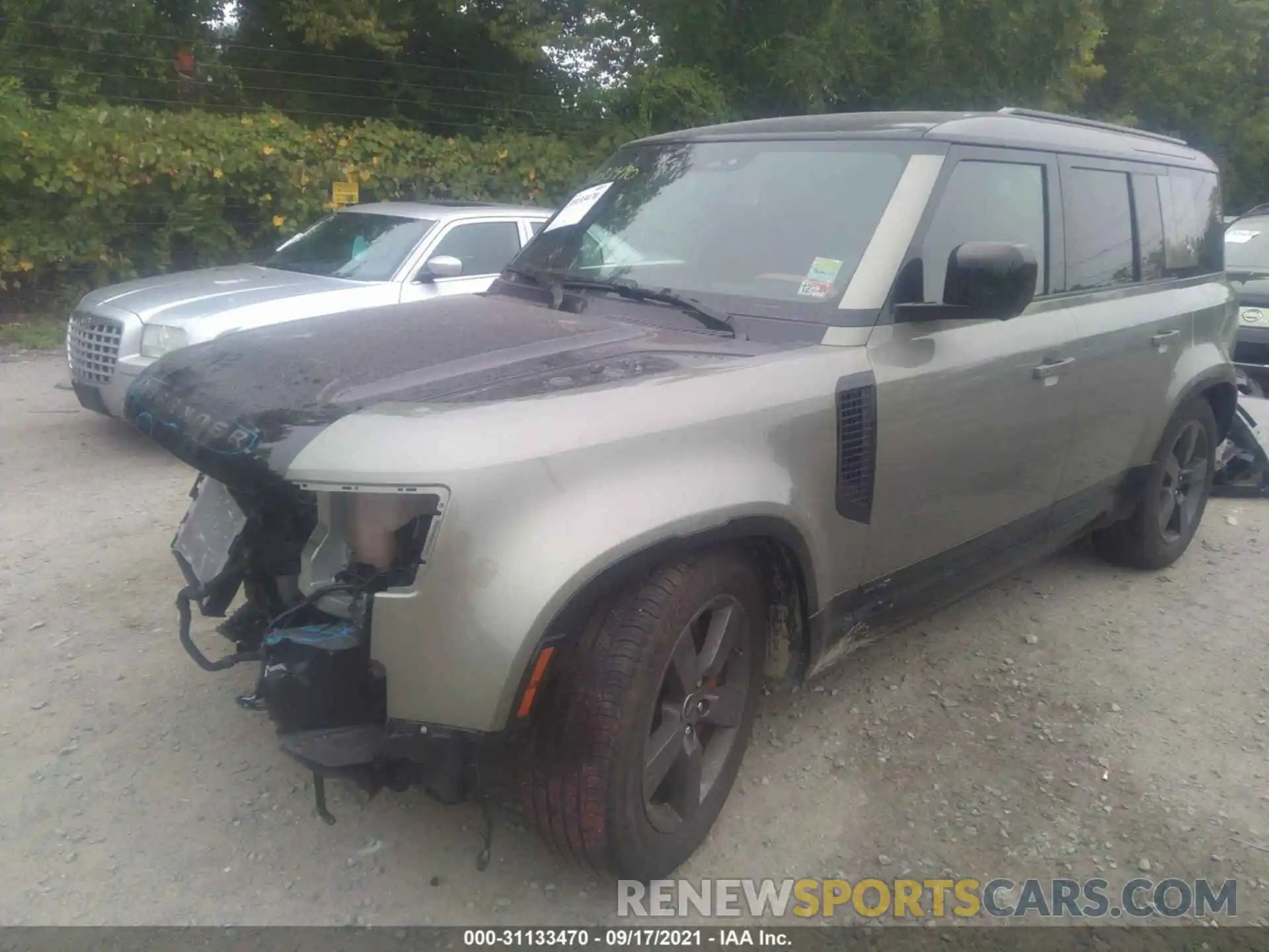 2 Photograph of a damaged car SALEXEEU7L2030530 LAND ROVER DEFENDER 2020