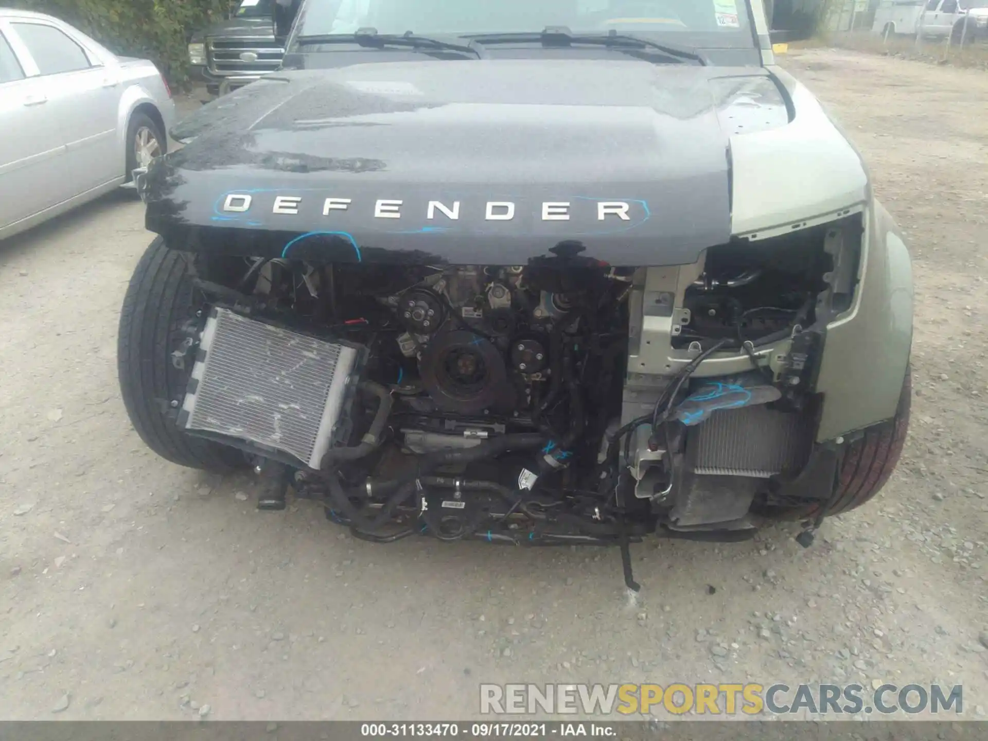 6 Photograph of a damaged car SALEXEEU7L2030530 LAND ROVER DEFENDER 2020