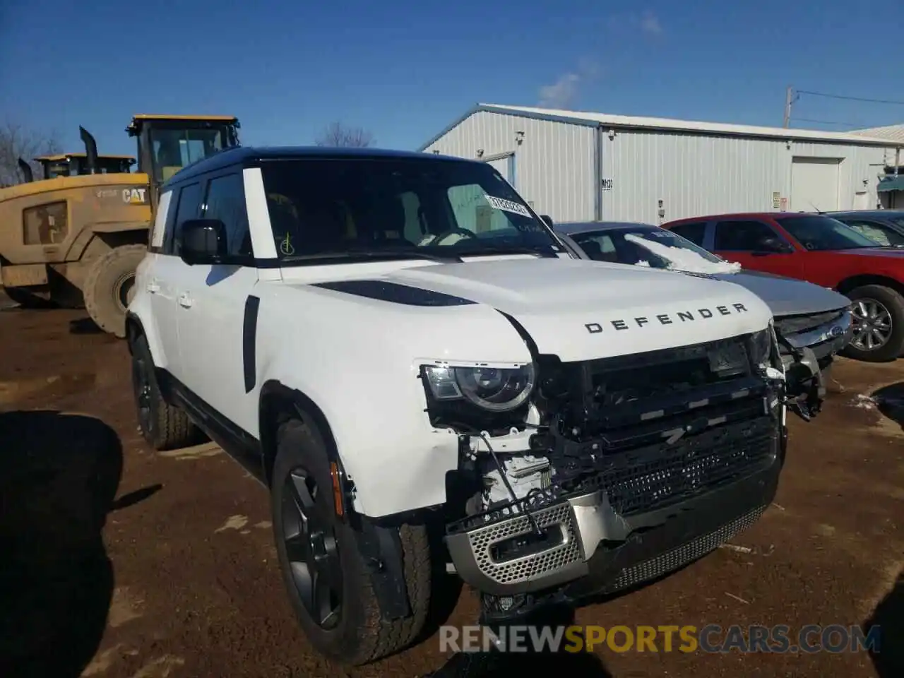 1 Photograph of a damaged car SALE27RUXM2047246 LAND ROVER DEFENDER 2021