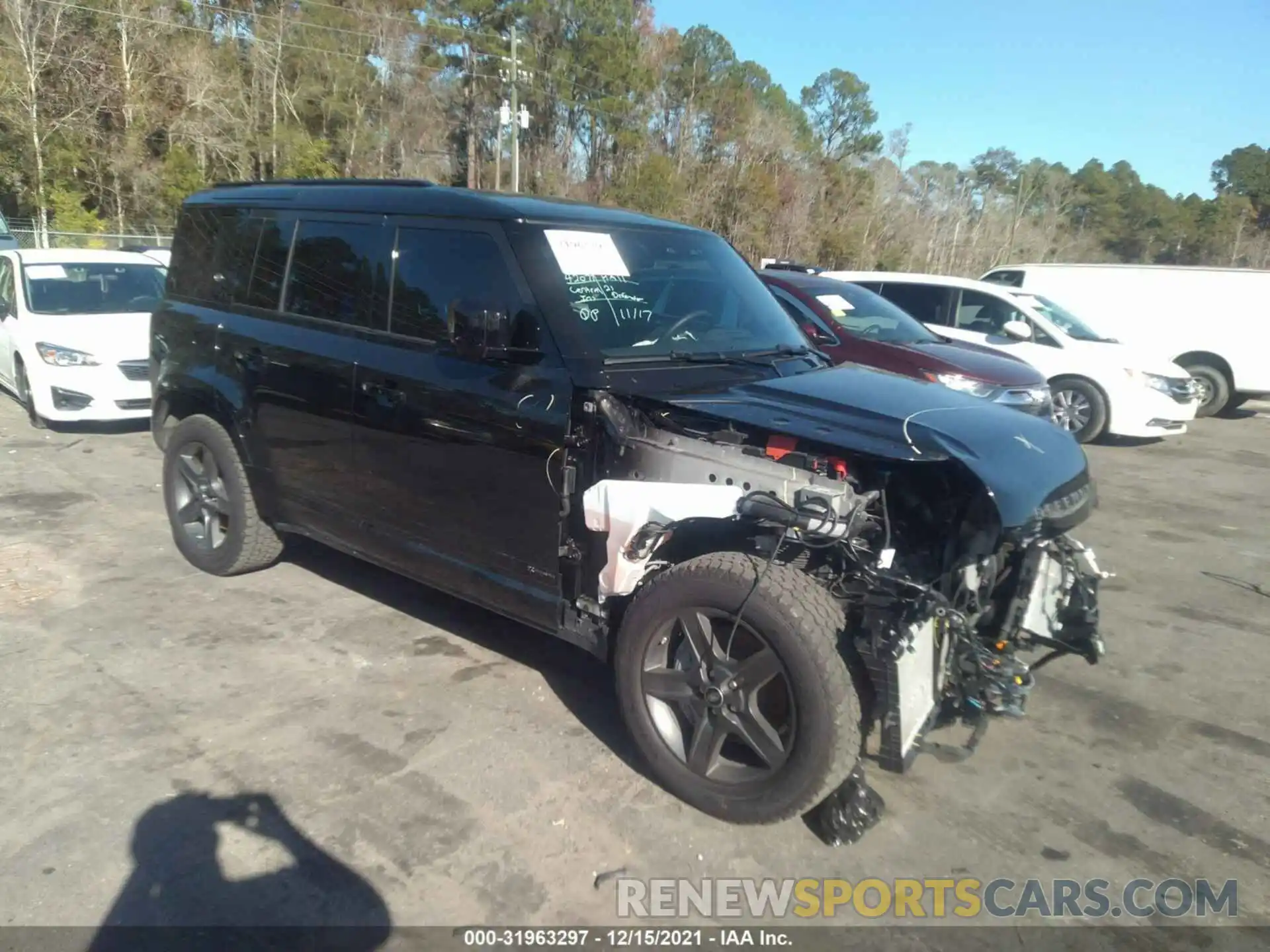 1 Photograph of a damaged car SALE2ERU7M2043269 LAND ROVER DEFENDER 2021