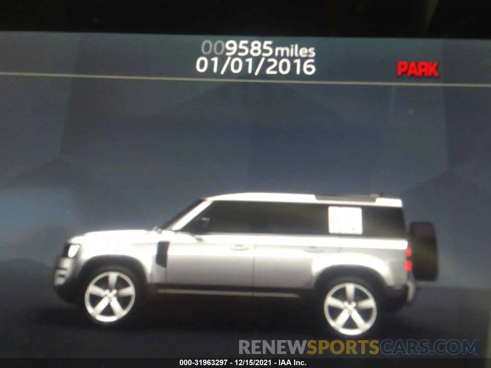 7 Photograph of a damaged car SALE2ERU7M2043269 LAND ROVER DEFENDER 2021