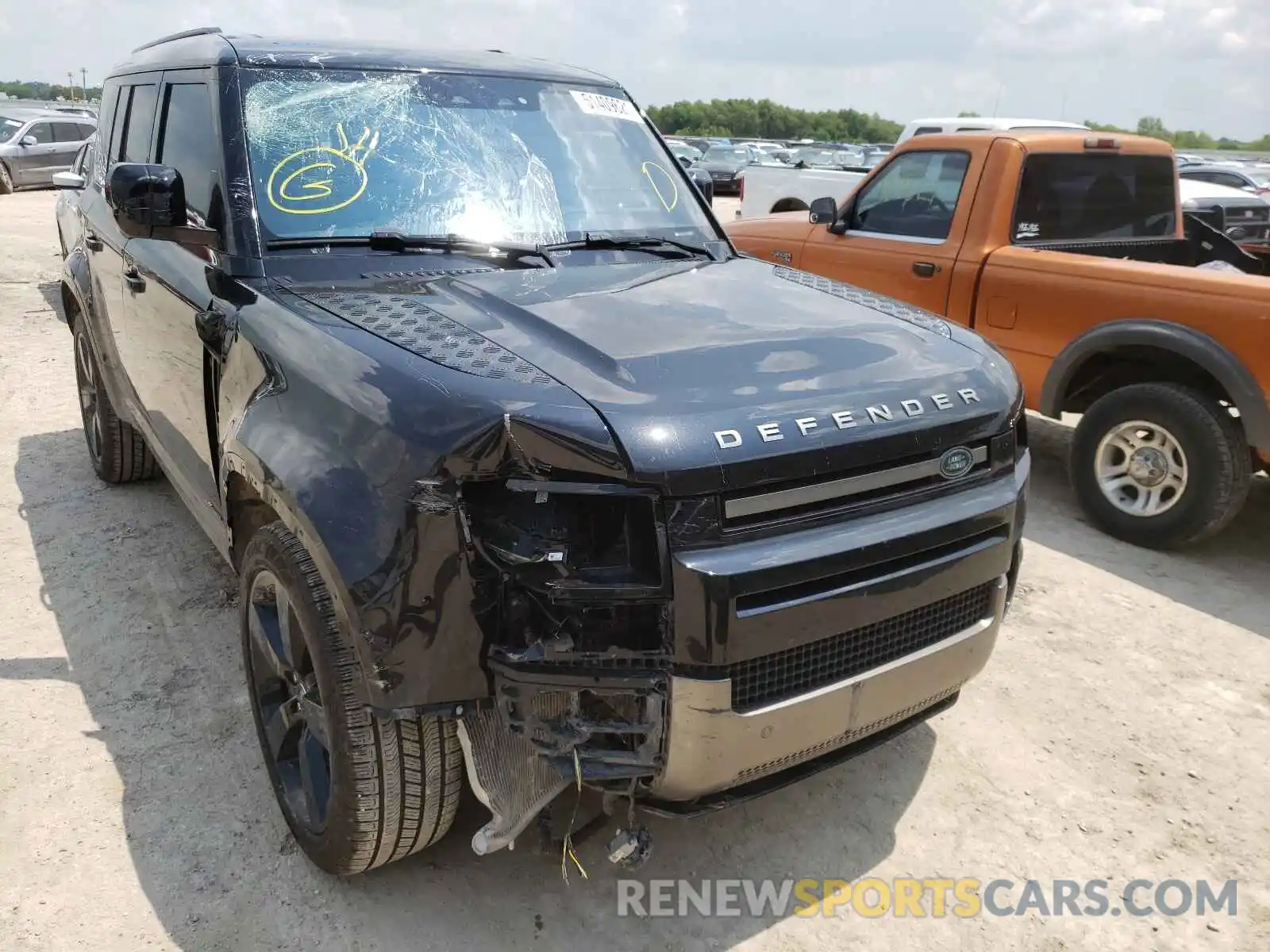 9 Photograph of a damaged car SALE2ERU8M2040476 LAND ROVER DEFENDER 2021