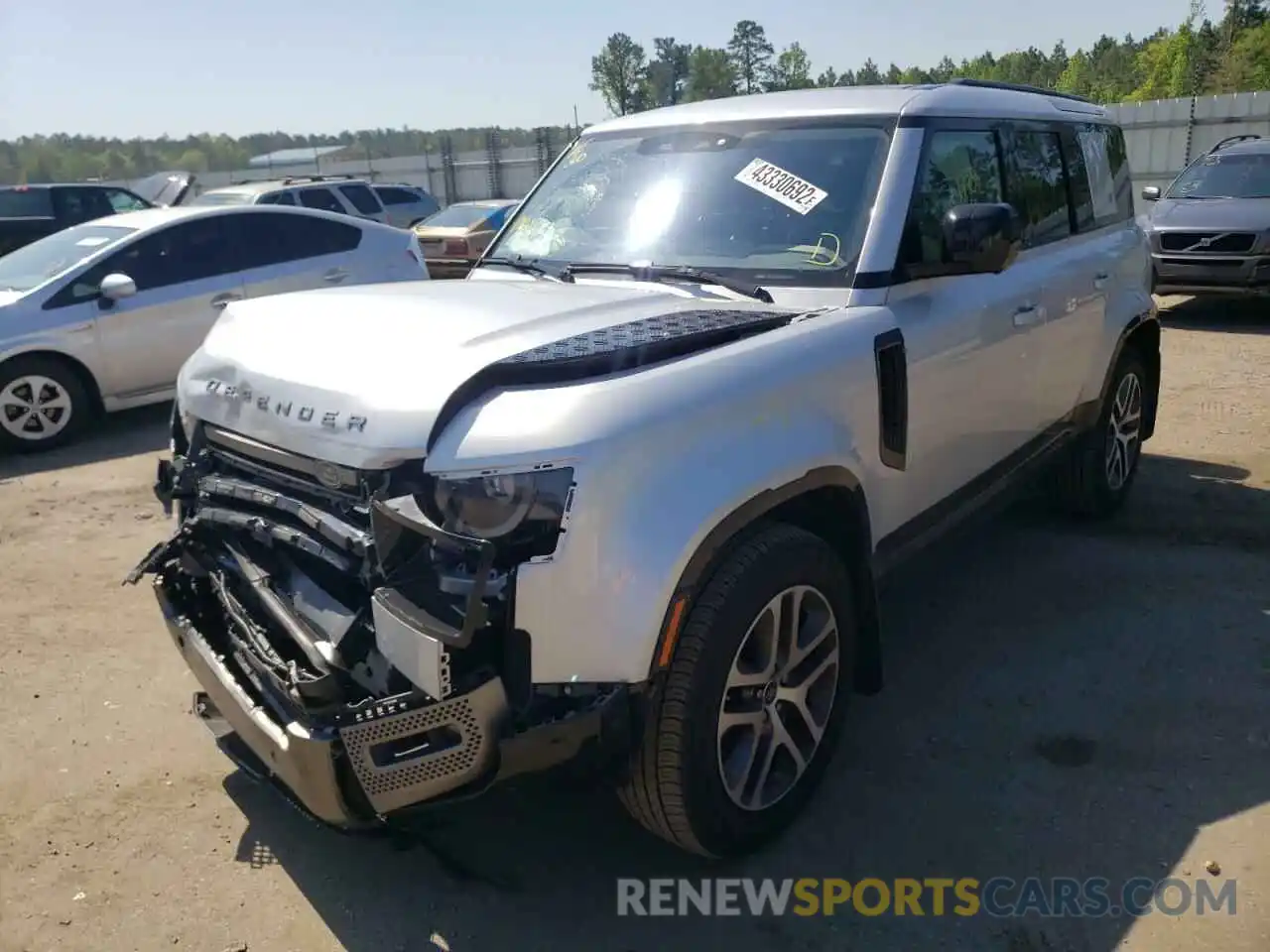 2 Photograph of a damaged car SALE37RU0M2038004 LAND ROVER DEFENDER 2021