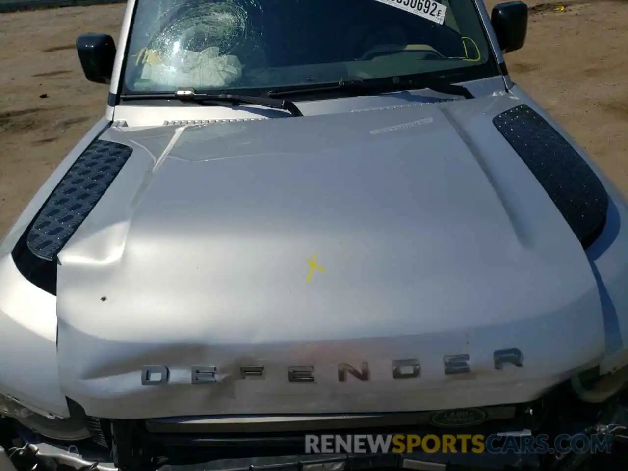 7 Photograph of a damaged car SALE37RU0M2038004 LAND ROVER DEFENDER 2021