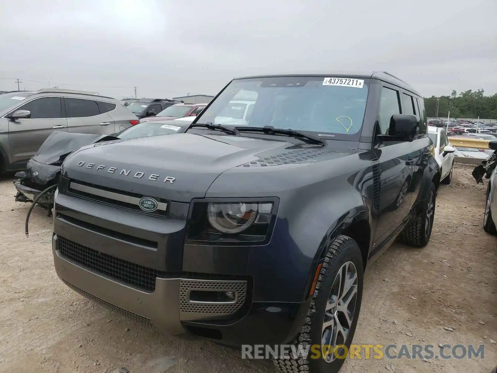 2 Photograph of a damaged car SALE37RU7M2044527 LAND ROVER DEFENDER 2021