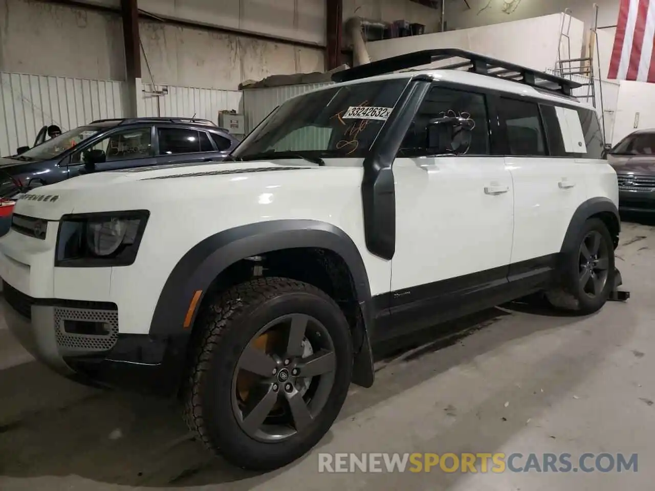 2 Photograph of a damaged car SALE37RU8M2045654 LAND ROVER DEFENDER 2021