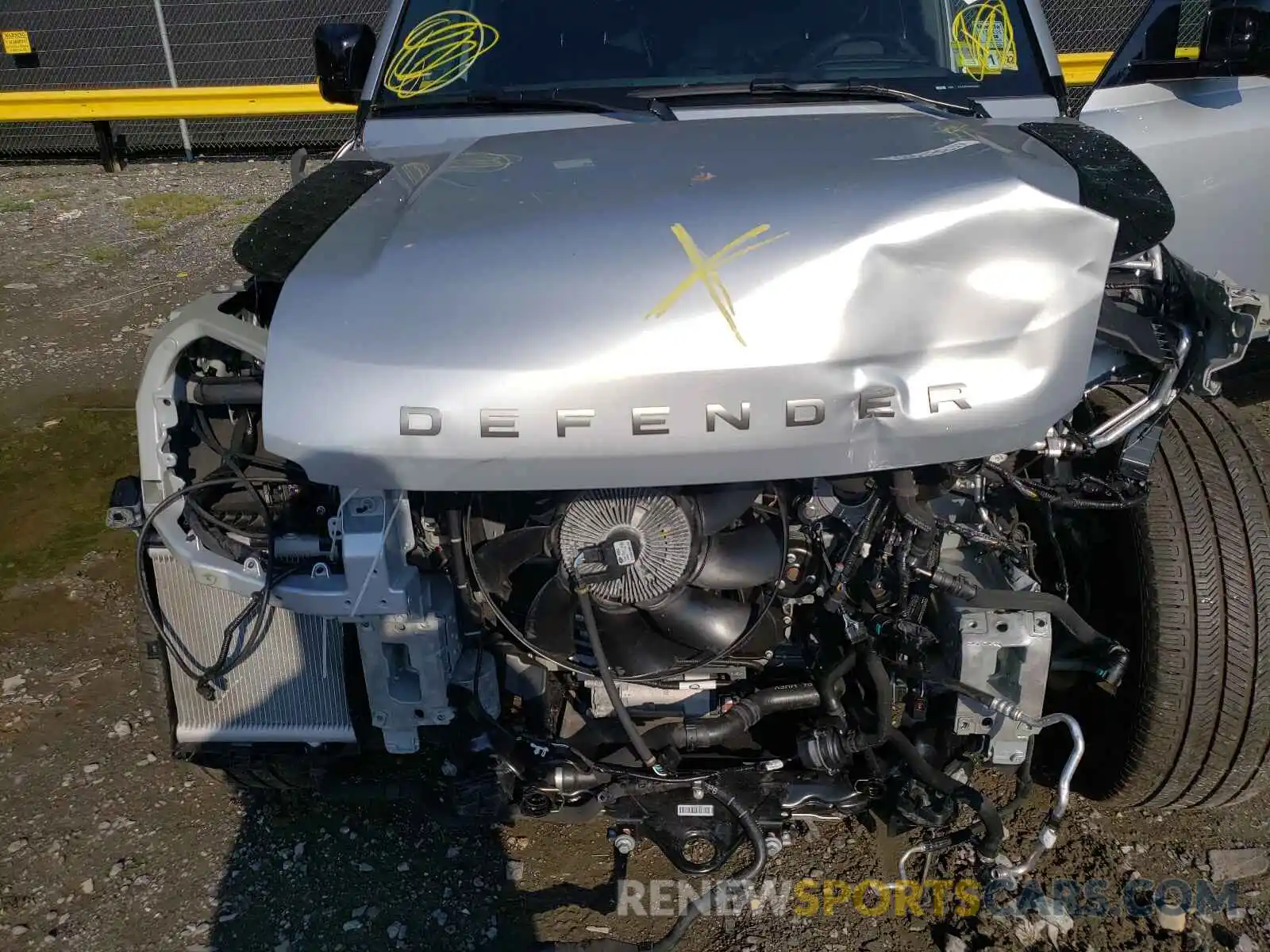 7 Photograph of a damaged car SALE3ERU2M2038901 LAND ROVER DEFENDER 2021