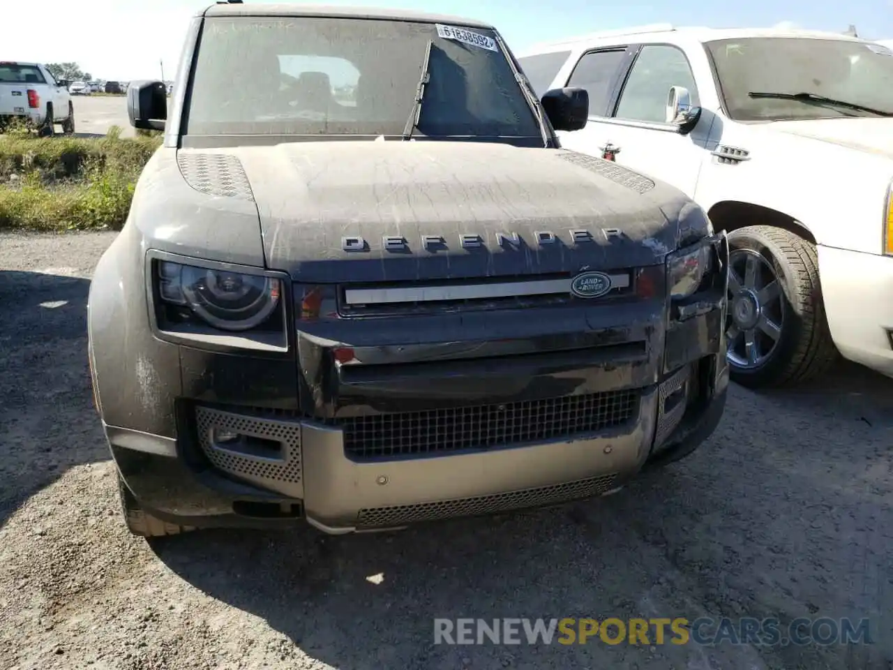 10 Photograph of a damaged car SALE3ERU4M2062343 LAND ROVER DEFENDER 2021