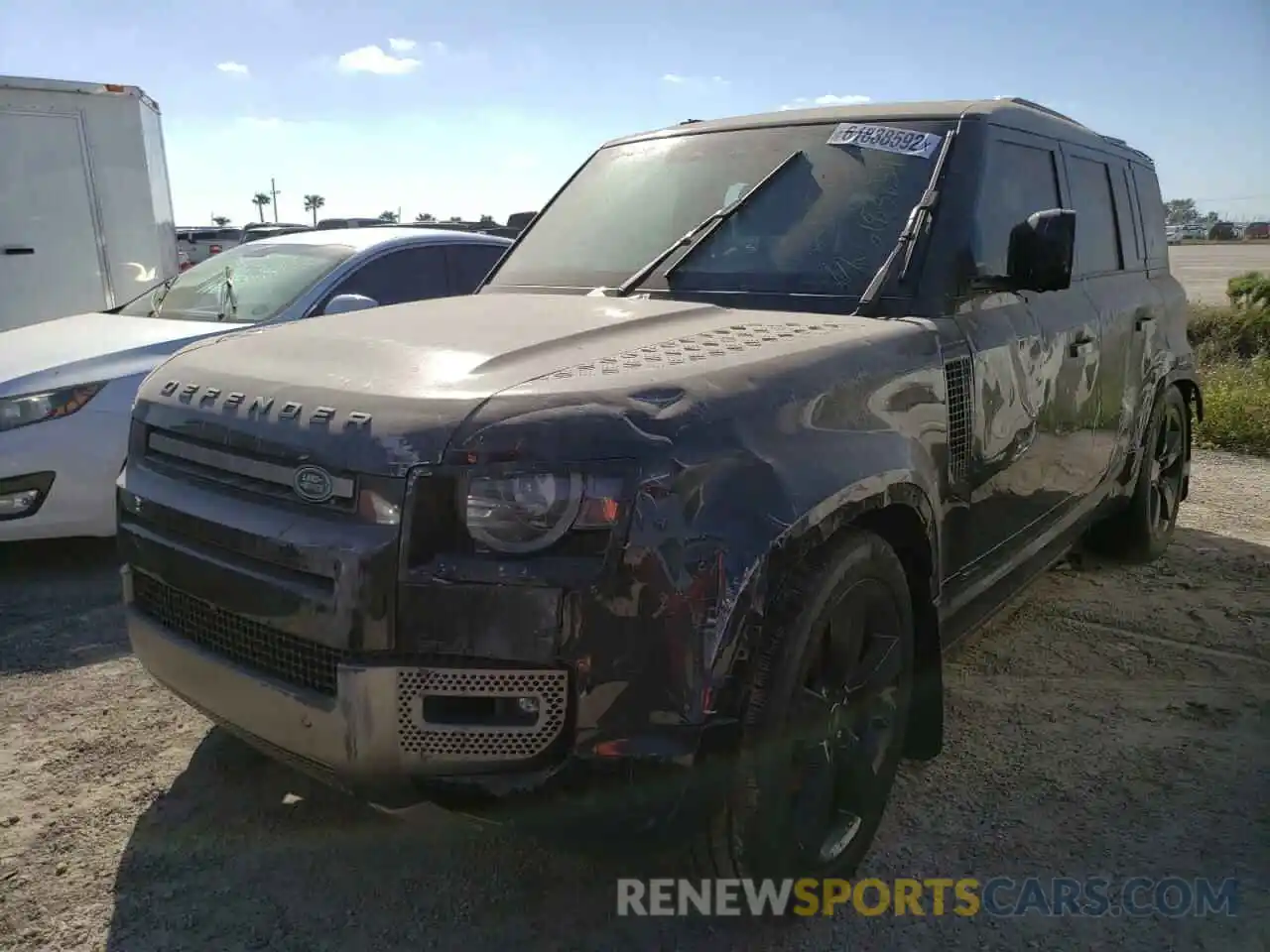 2 Photograph of a damaged car SALE3ERU4M2062343 LAND ROVER DEFENDER 2021