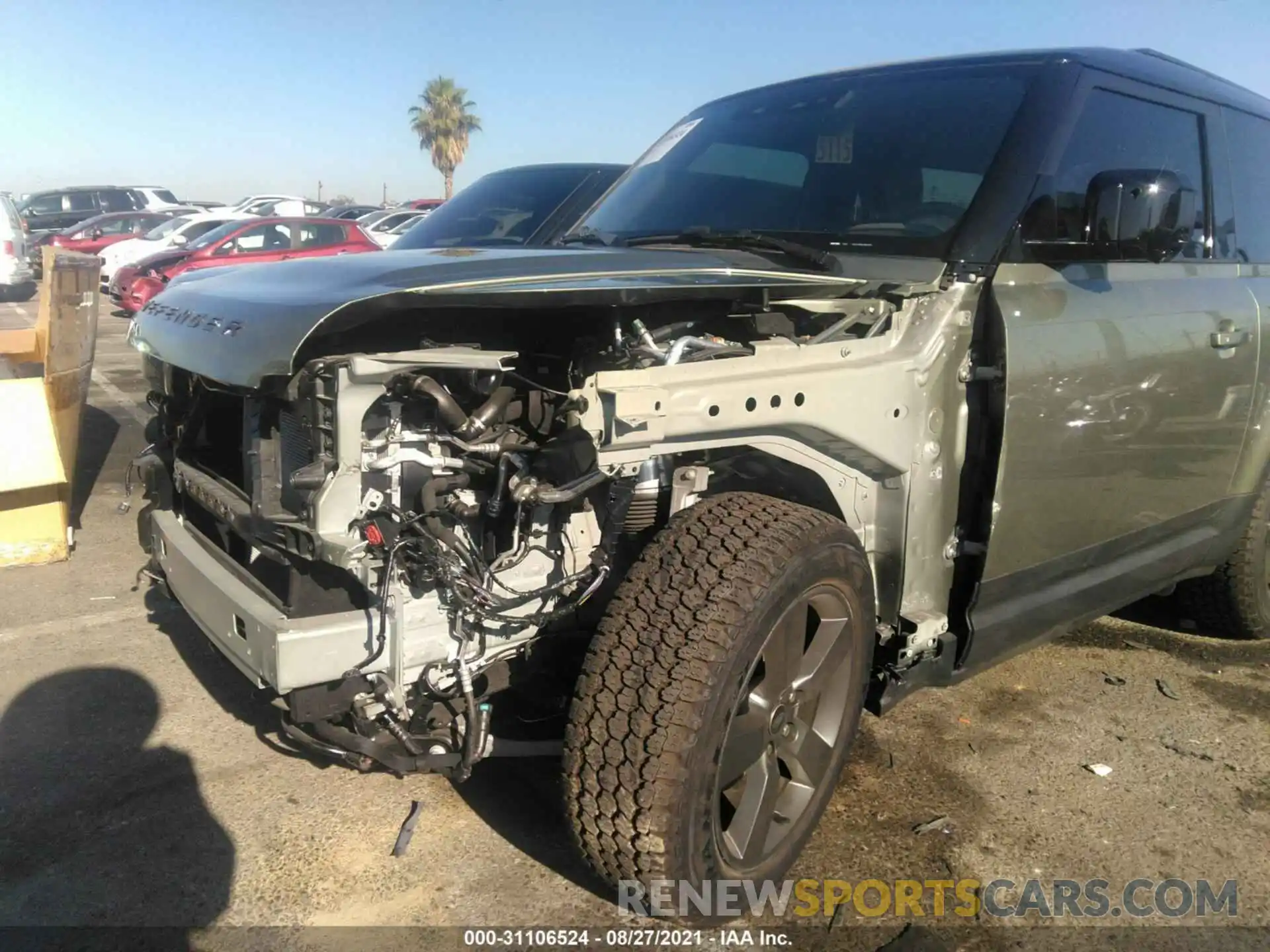 6 Photograph of a damaged car SALEJ6RX7M2052654 LAND ROVER DEFENDER 2021