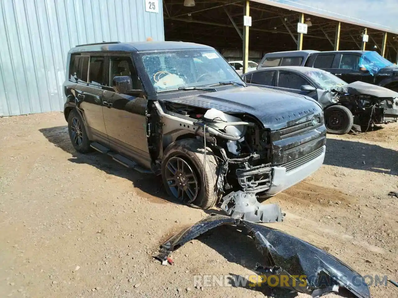 1 Photograph of a damaged car SALEJ7RX3M2035324 LAND ROVER DEFENDER 2021