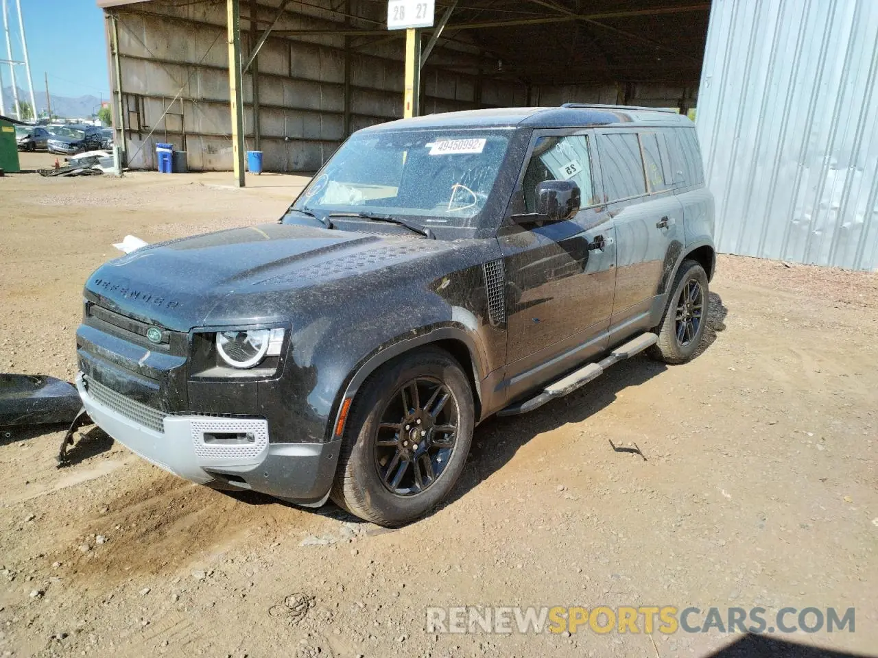 2 Photograph of a damaged car SALEJ7RX3M2035324 LAND ROVER DEFENDER 2021