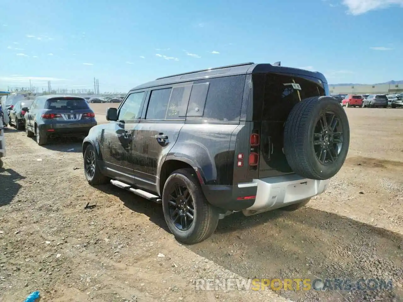 3 Фотография поврежденного автомобиля SALEJ7RX3M2035324 LAND ROVER DEFENDER 2021