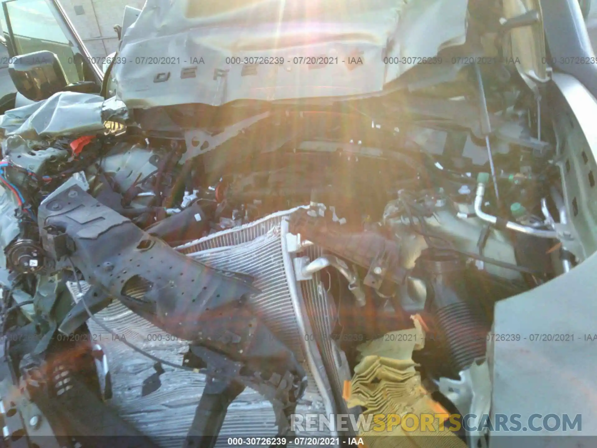 10 Photograph of a damaged car SALEJ7RX3M2039020 LAND ROVER DEFENDER 2021