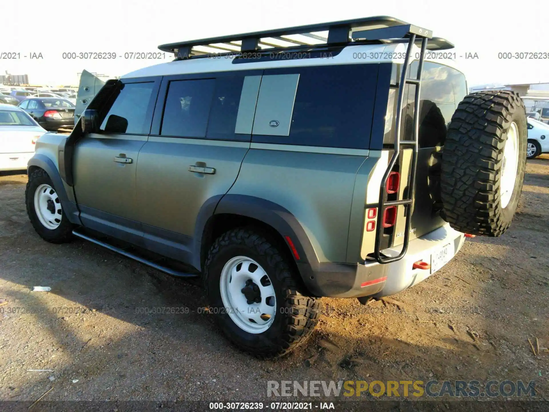 3 Photograph of a damaged car SALEJ7RX3M2039020 LAND ROVER DEFENDER 2021