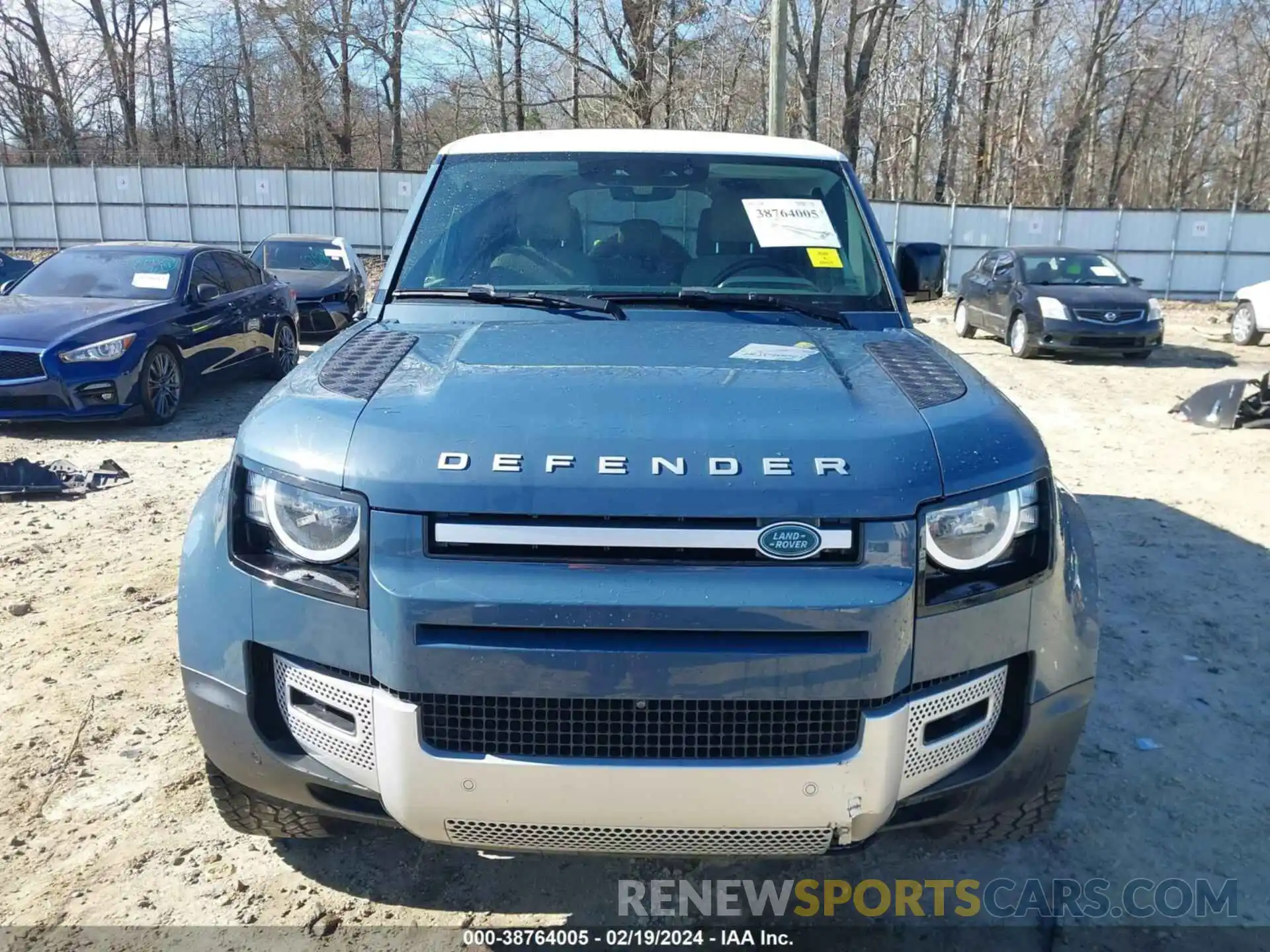 12 Photograph of a damaged car SALEJ7RXXM2041721 LAND ROVER DEFENDER 2021