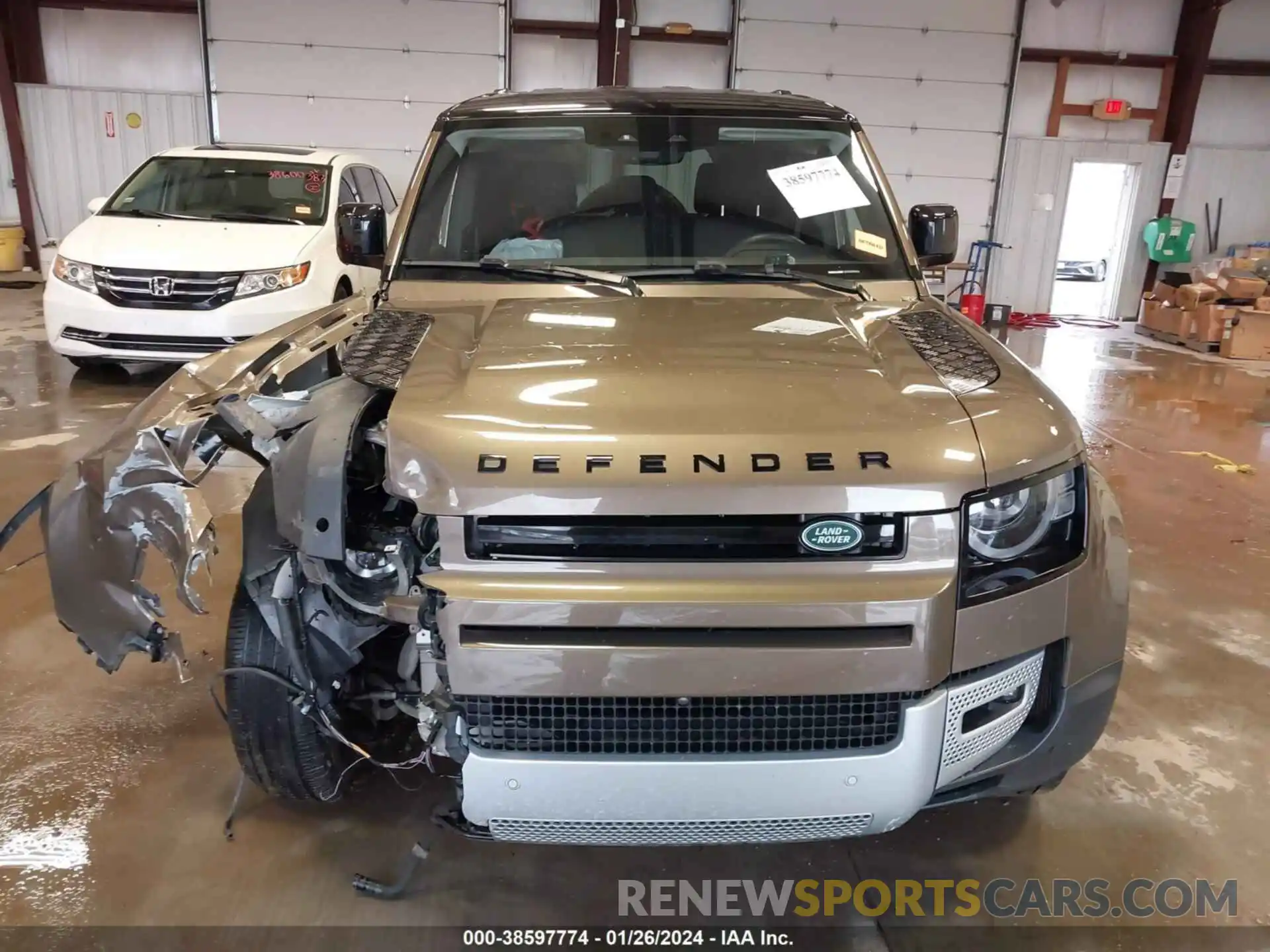 12 Photograph of a damaged car SALEK7RX9M2046728 LAND ROVER DEFENDER 2021