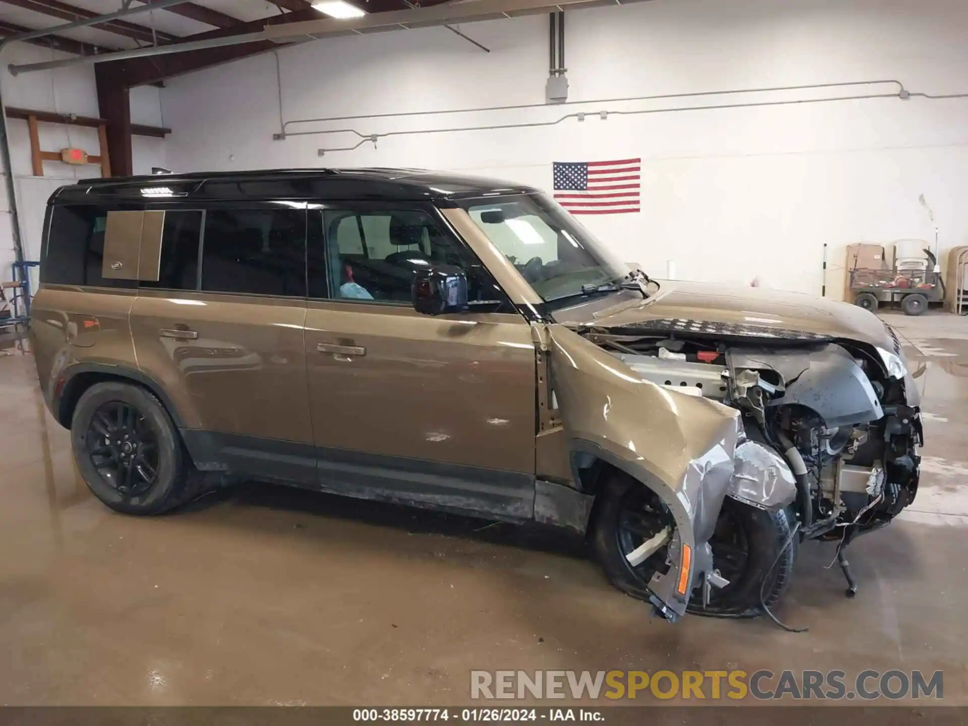 13 Photograph of a damaged car SALEK7RX9M2046728 LAND ROVER DEFENDER 2021