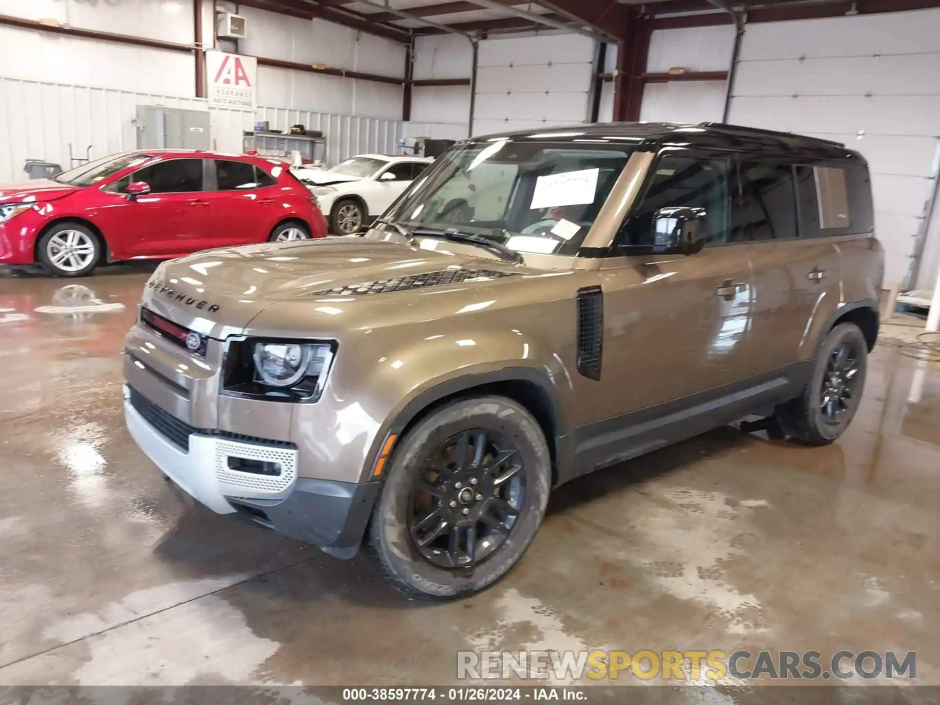 2 Photograph of a damaged car SALEK7RX9M2046728 LAND ROVER DEFENDER 2021