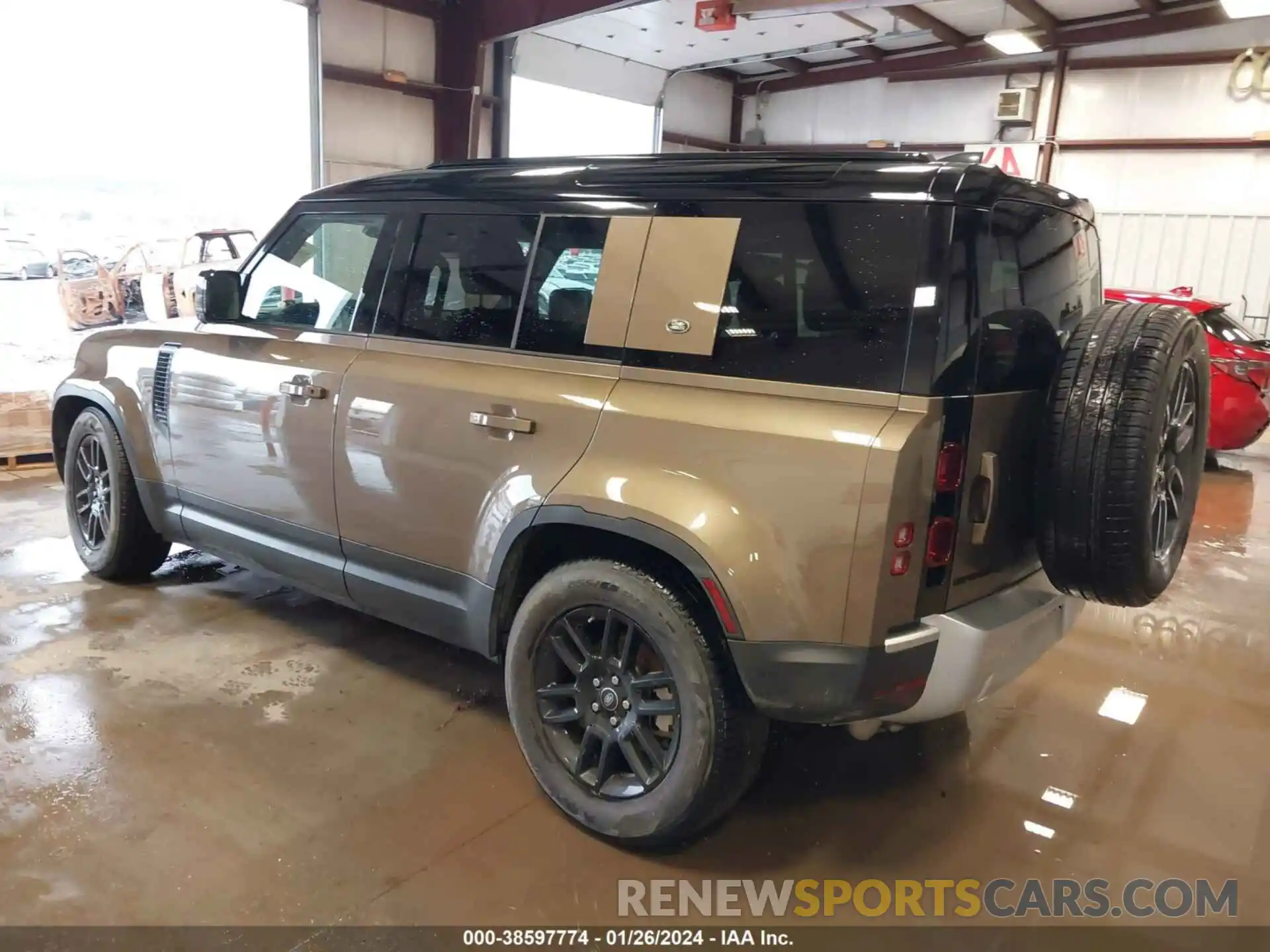 3 Photograph of a damaged car SALEK7RX9M2046728 LAND ROVER DEFENDER 2021