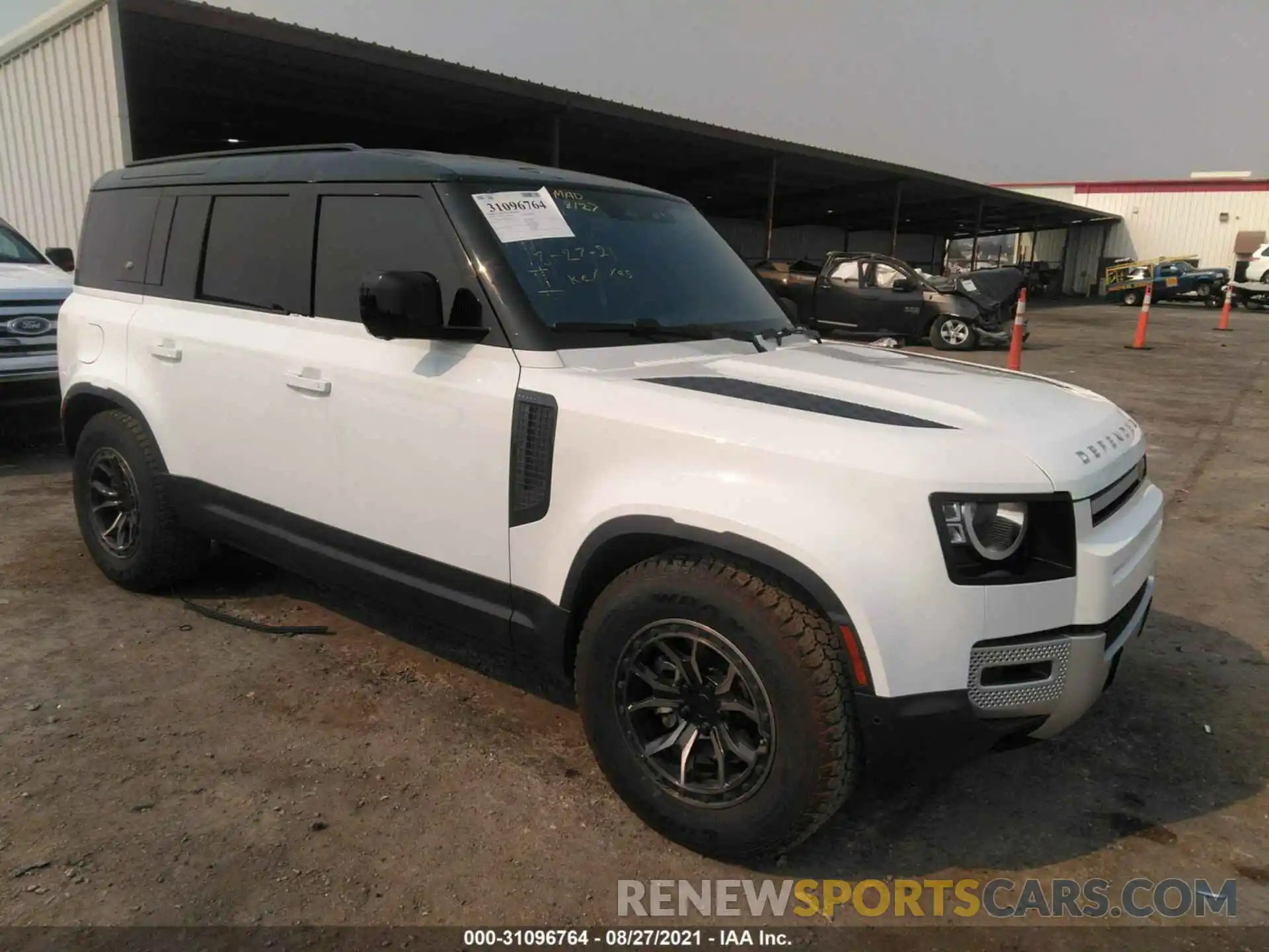 1 Photograph of a damaged car SALEKERXXM2040523 LAND ROVER DEFENDER 2021