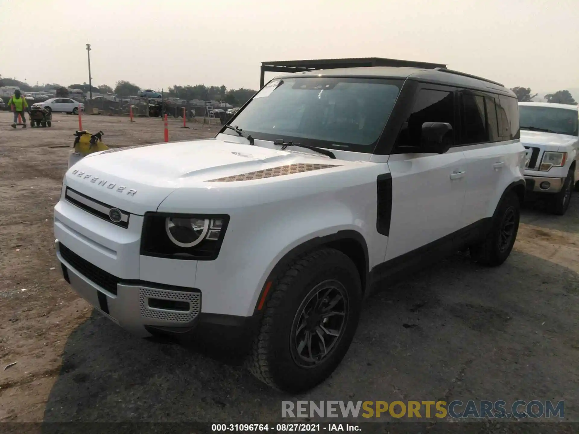 2 Photograph of a damaged car SALEKERXXM2040523 LAND ROVER DEFENDER 2021