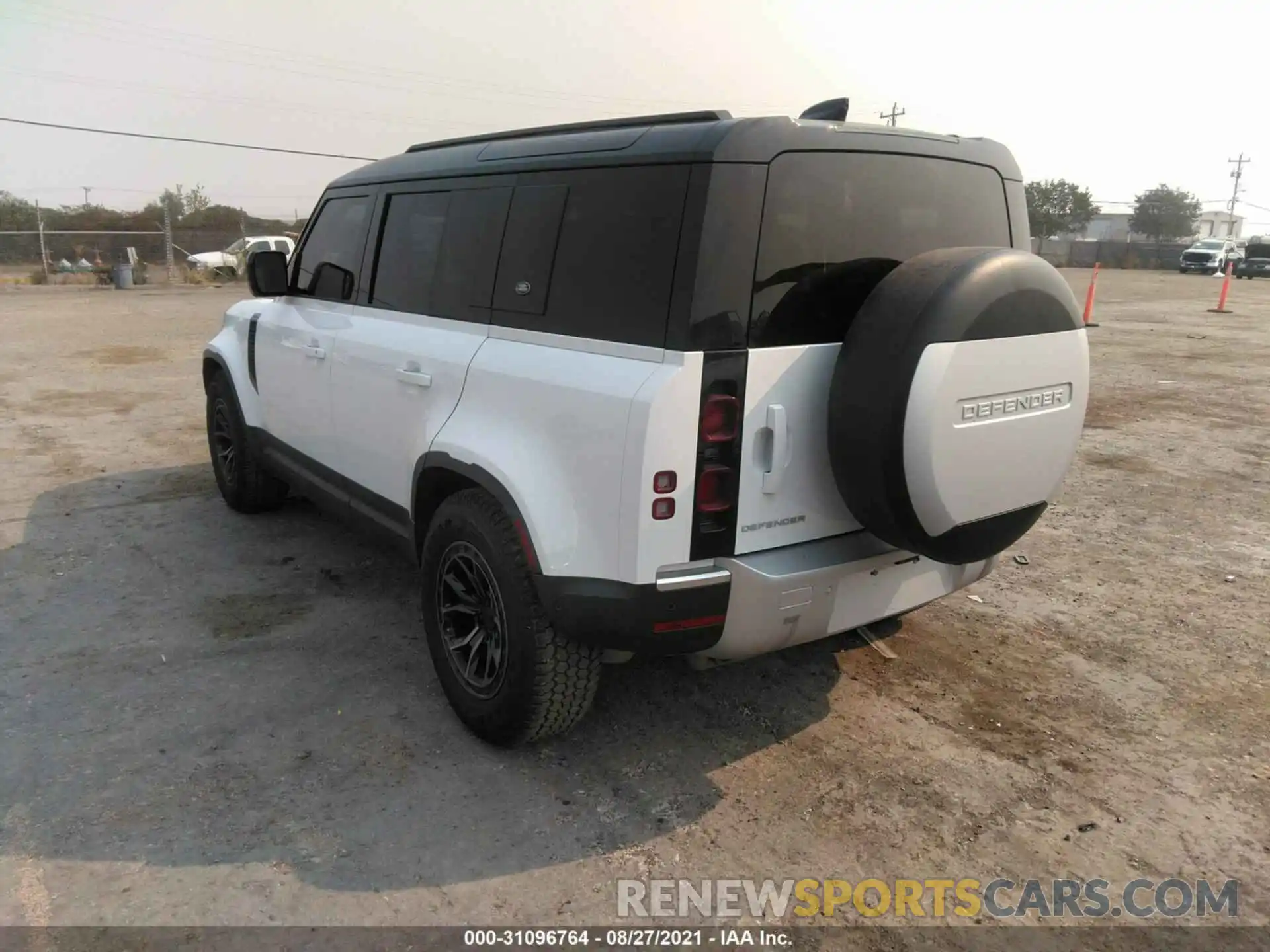 3 Photograph of a damaged car SALEKERXXM2040523 LAND ROVER DEFENDER 2021