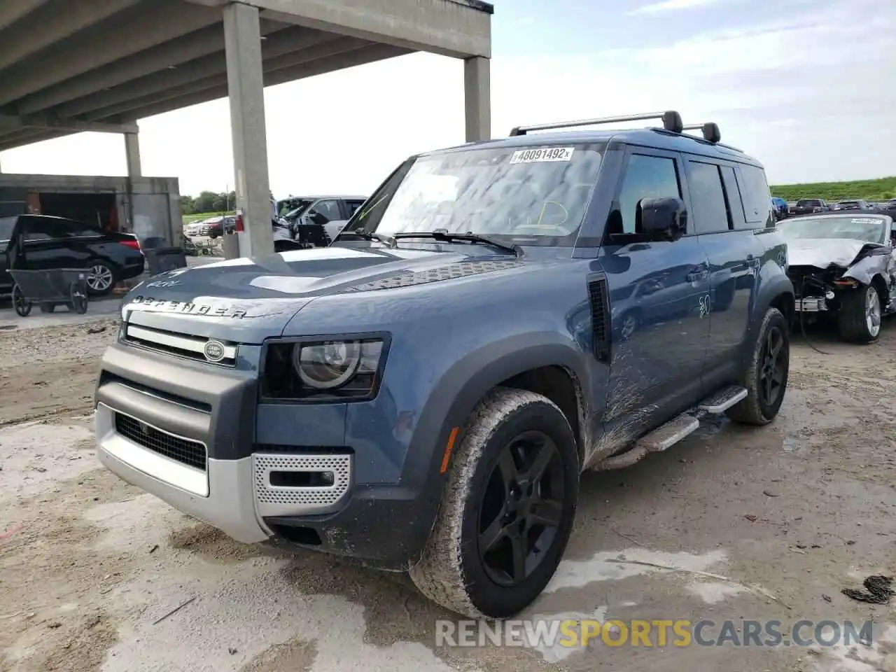 2 Photograph of a damaged car SALEP7RU2M2061563 LAND ROVER DEFENDER 2021