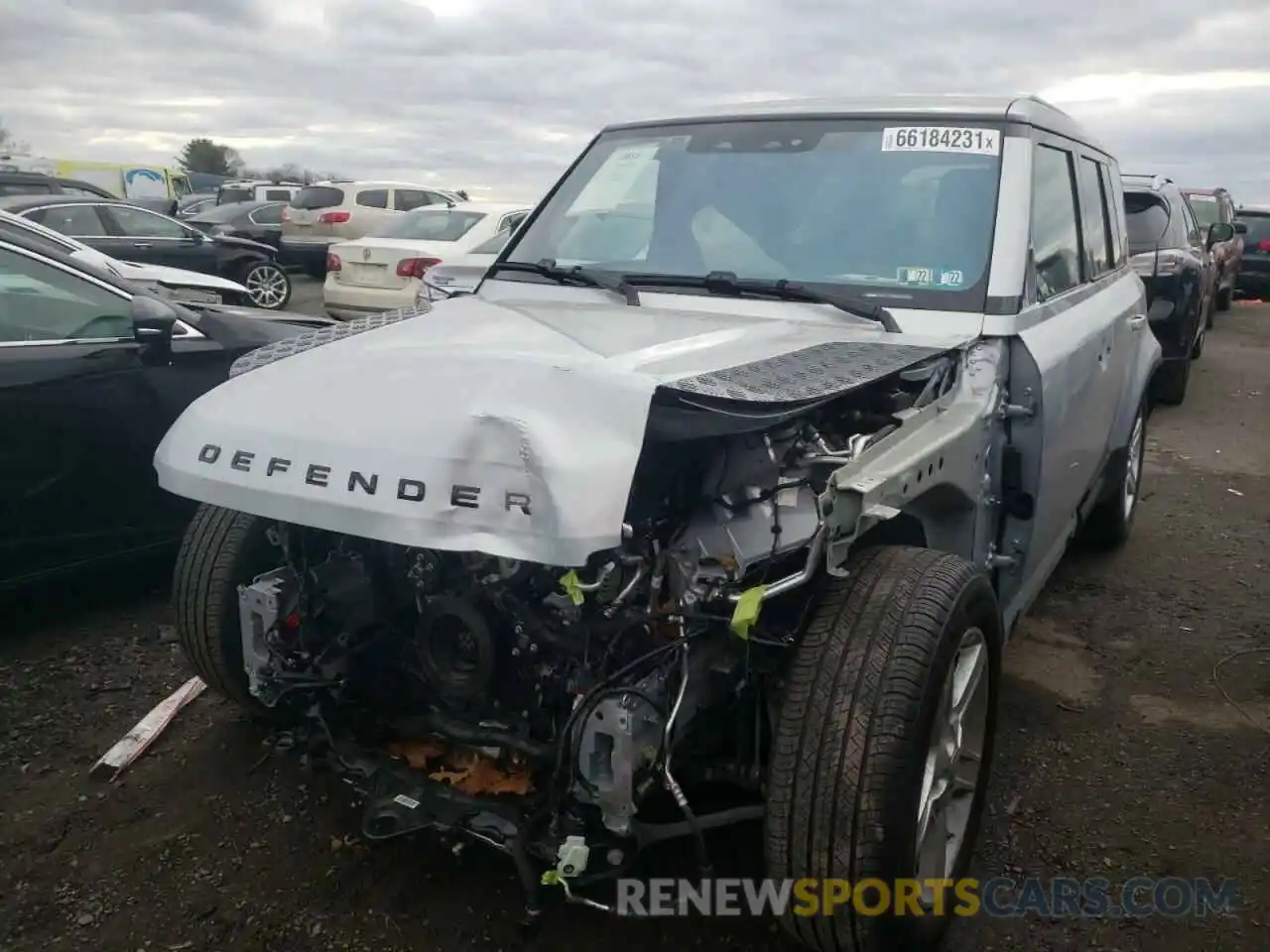 2 Photograph of a damaged car SALEP7RU5M2034700 LAND ROVER DEFENDER 2021