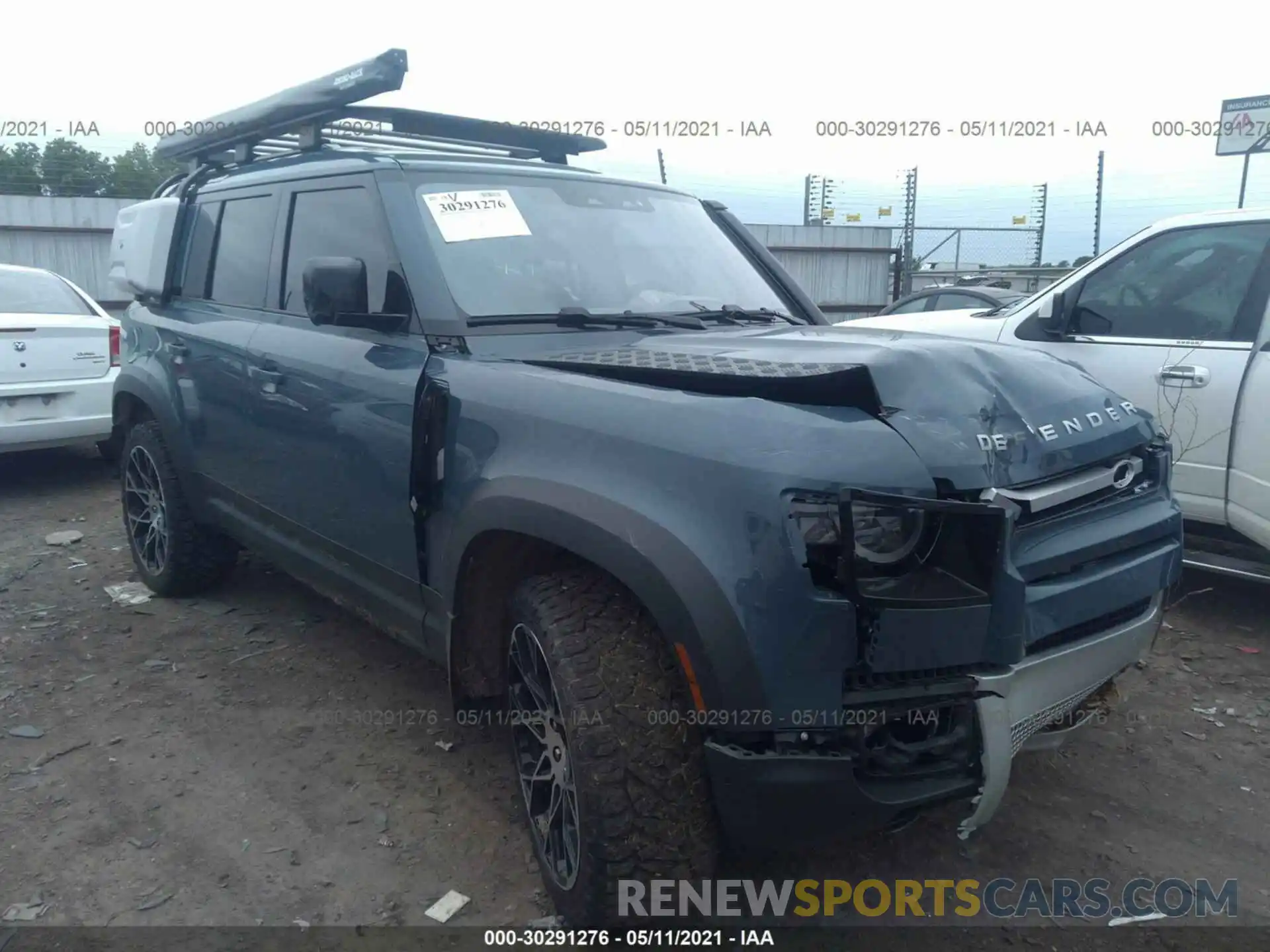 1 Photograph of a damaged car SALEP7RU5M2038651 LAND ROVER DEFENDER 2021